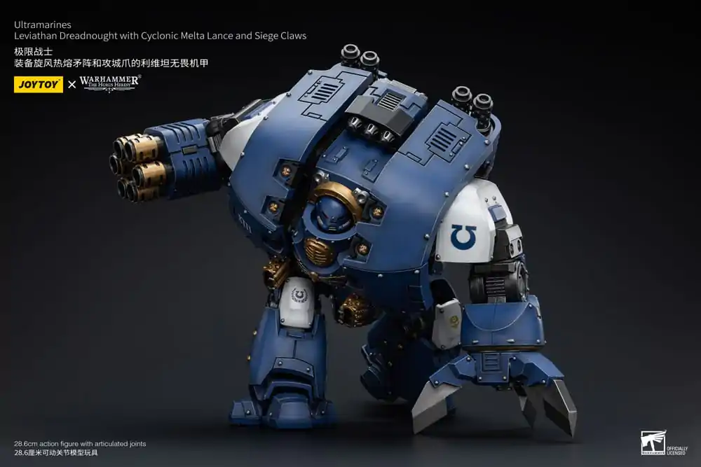 Warhammer The Horus Heresy akčná figúrka 1/18 Ultramarines Leviathan Dreadnought with Cyclonic Melta Lance And Siege Claws 29 cm termékfotó