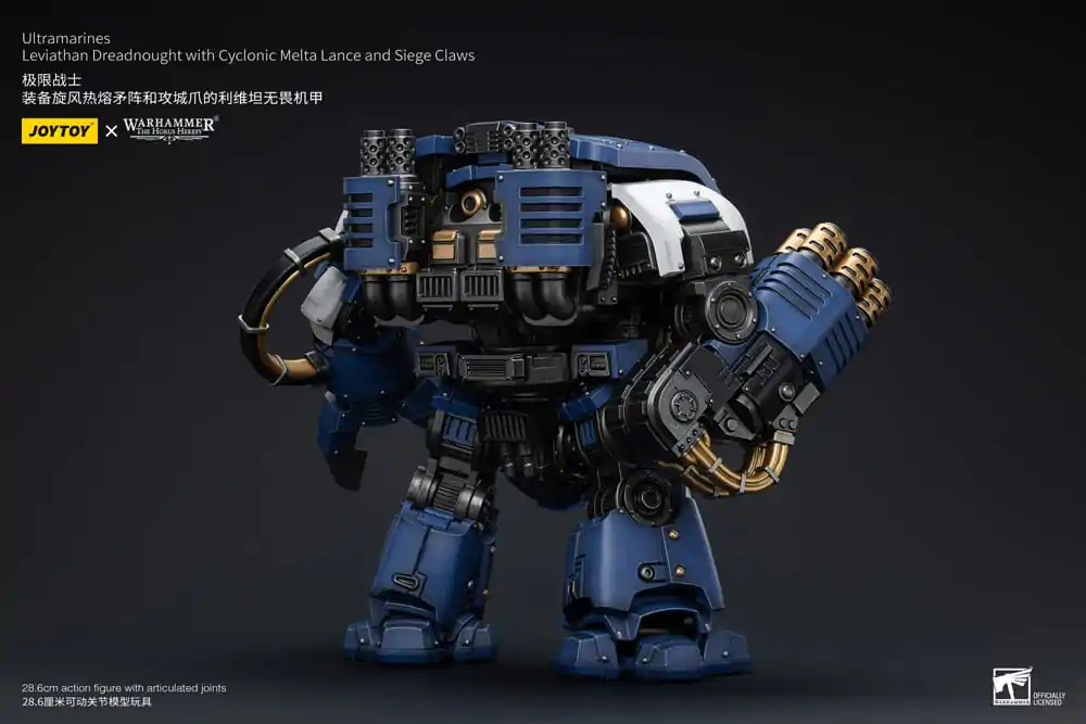 Warhammer The Horus Heresy akčná figúrka 1/18 Ultramarines Leviathan Dreadnought with Cyclonic Melta Lance And Siege Claws 29 cm termékfotó