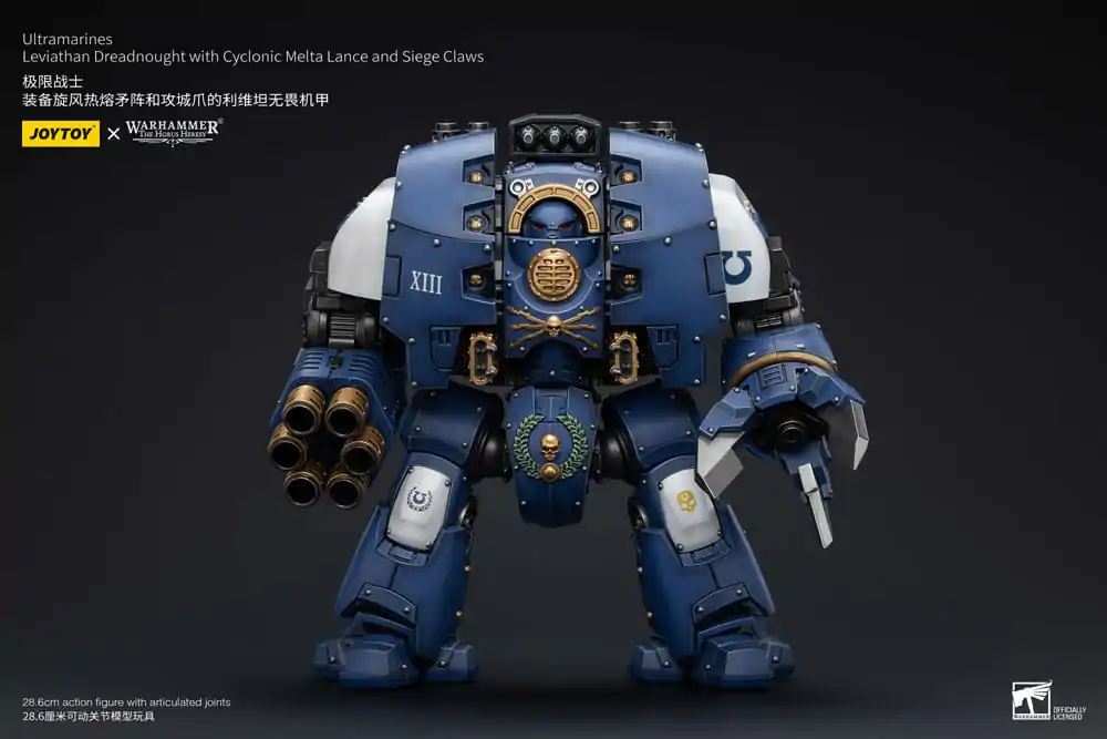 Warhammer The Horus Heresy akčná figúrka 1/18 Ultramarines Leviathan Dreadnought with Cyclonic Melta Lance And Siege Claws 29 cm termékfotó