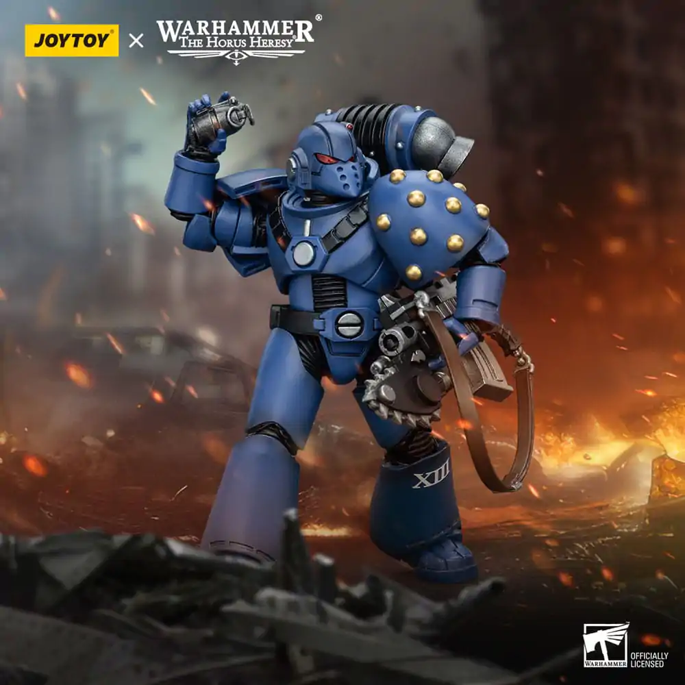 Warhammer The Horus Heresy Akčná figúrka 1/18 Ultramarines MK VI Tactical Squad Legionary with Bolter & Chainblade 12 cm termékfotó