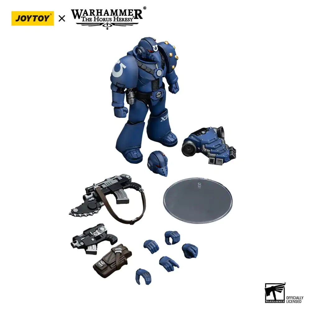 Warhammer The Horus Heresy Akčná figúrka 1/18 Ultramarines MK VI Tactical Squad Legionary with Bolter & Chainblade 12 cm termékfotó