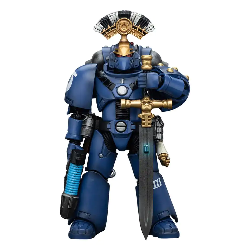 Warhammer The Horus Heresy akčná figúrka 1/18 Ultramarines MK VI Tactical Squad Sergeant s plazmovou pištoľou a karddal 12 cm termékfotó