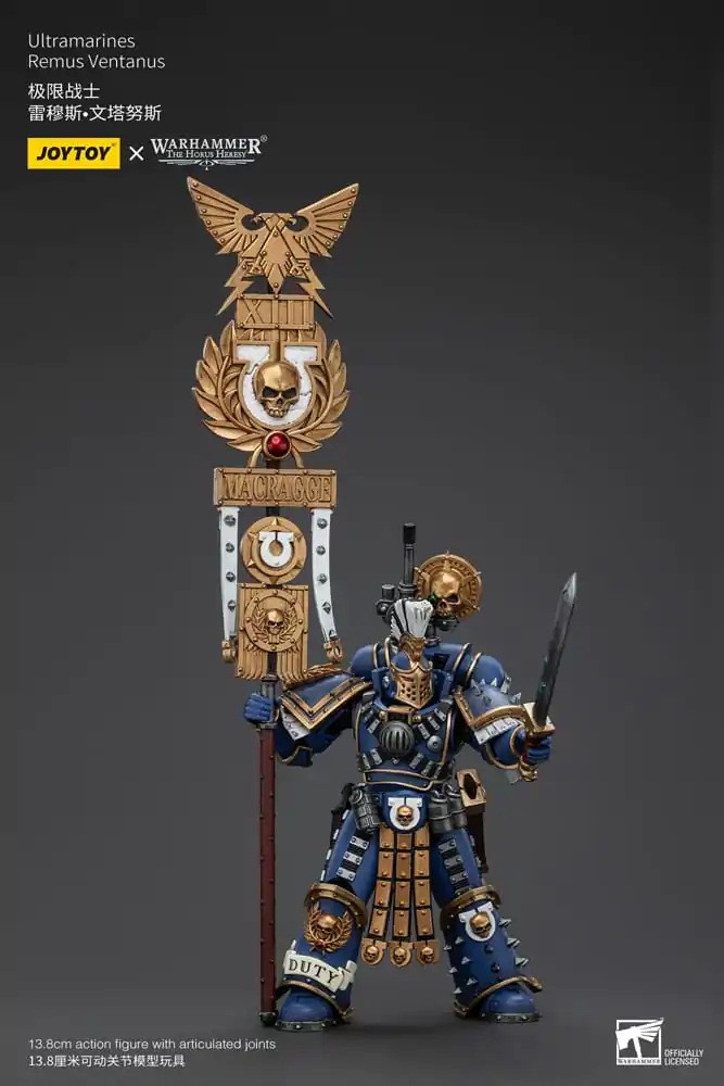 Warhammer The Horus Heresy Akčná figúrka 1/18 Ultramarines Remus Ventanus 14 cm termékfotó