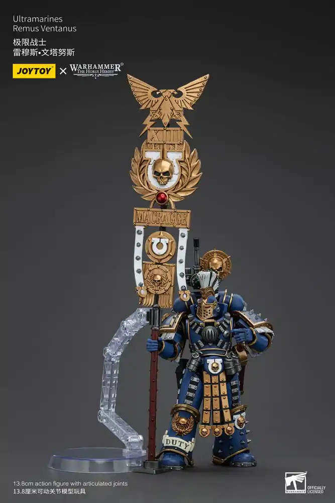 Warhammer The Horus Heresy Akčná figúrka 1/18 Ultramarines Remus Ventanus 14 cm termékfotó