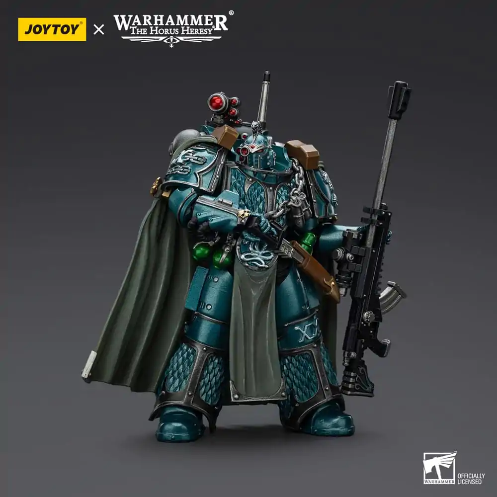 Warhammer The Horus Heresy Akčná figúrka Alpha Legion Exodus The One who is Many With Sniper Rifle And Power Dagger 12 cm produktová fotografia