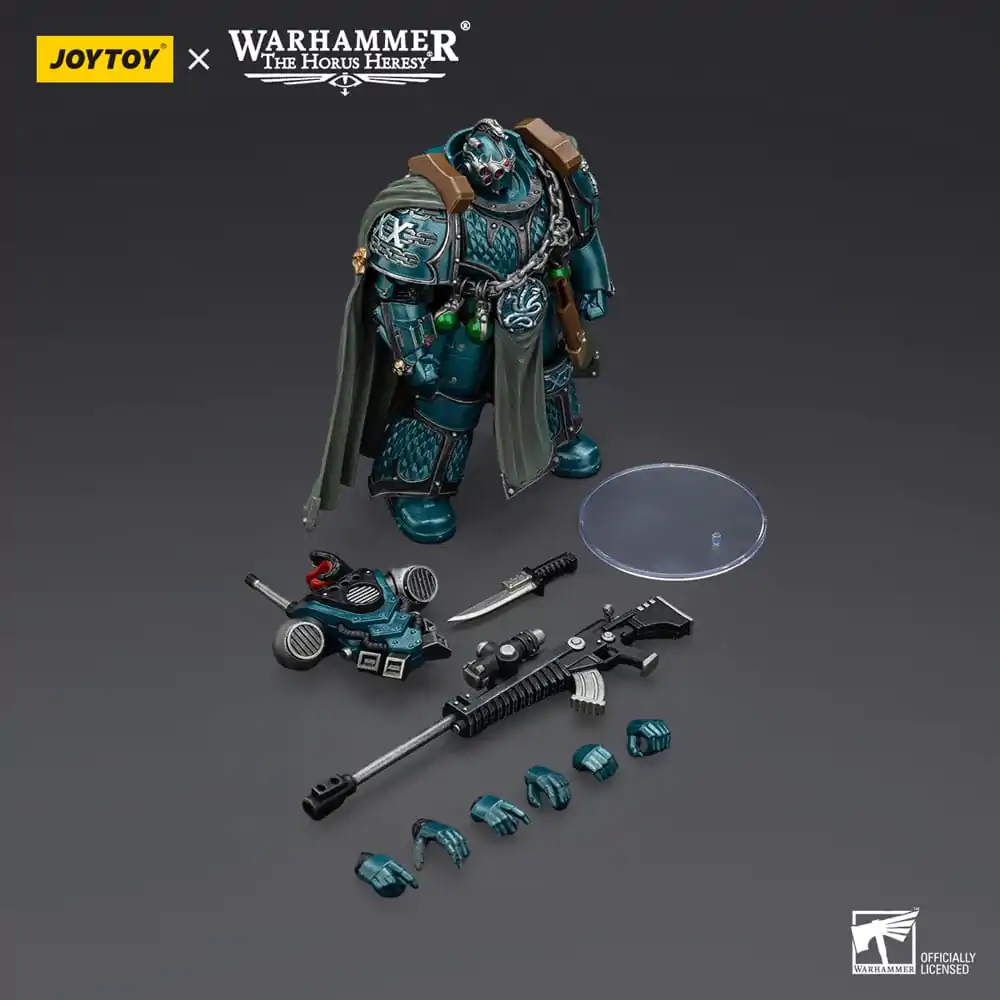 Warhammer The Horus Heresy Akčná figúrka Alpha Legion Exodus The One who is Many With Sniper Rifle And Power Dagger 12 cm produktová fotografia