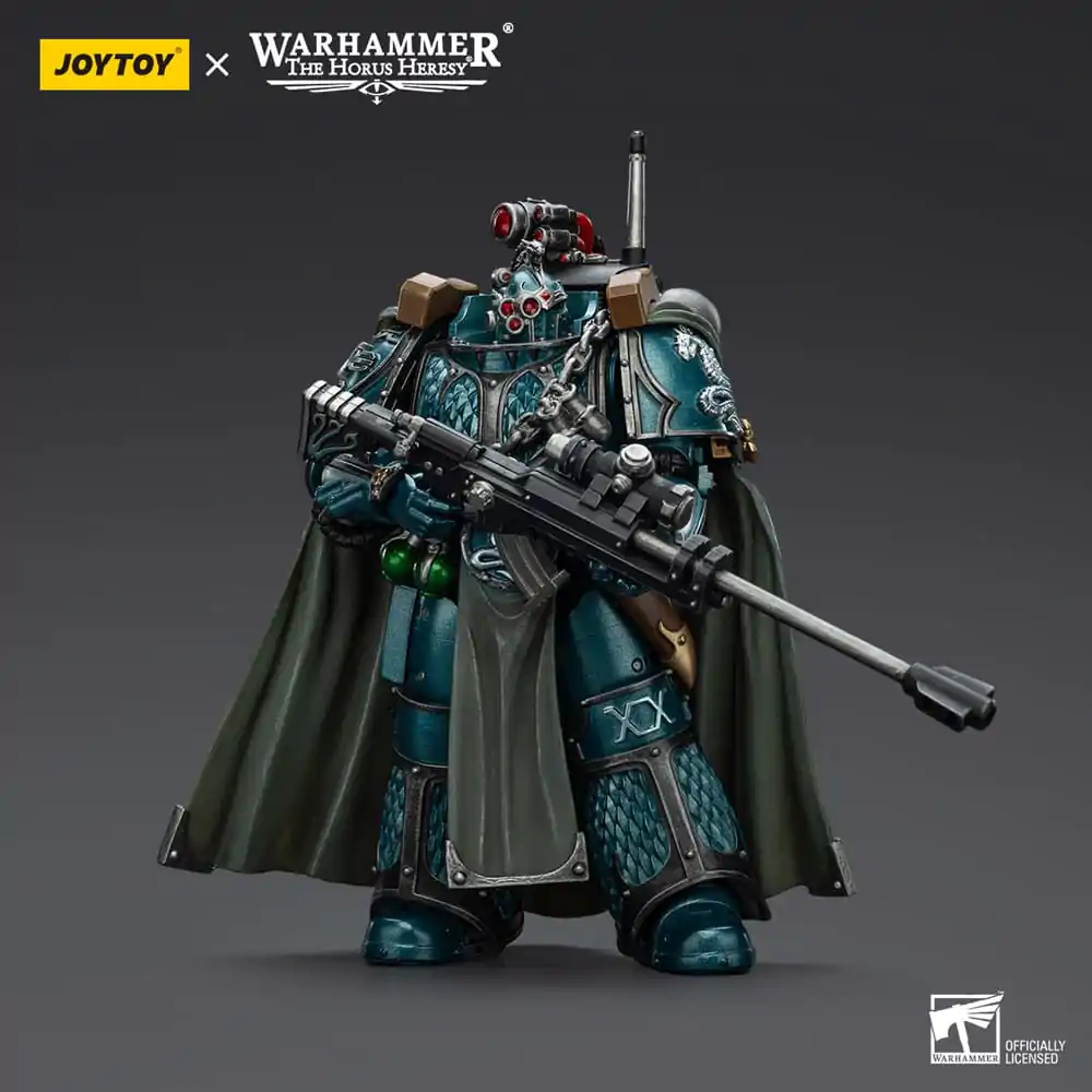 Warhammer The Horus Heresy Akčná figúrka Alpha Legion Exodus The One who is Many With Sniper Rifle And Power Dagger 12 cm produktová fotografia