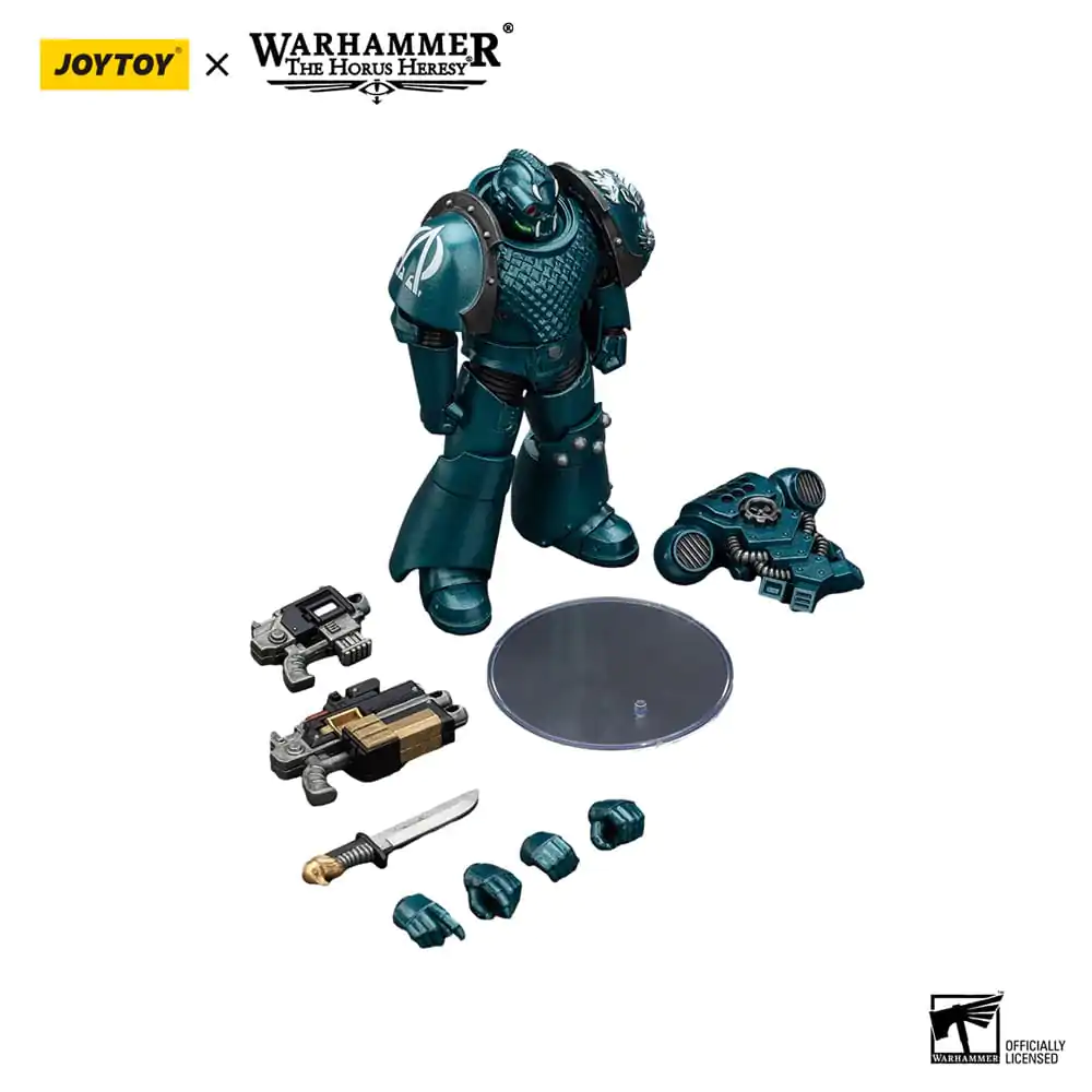 Warhammer The Horus Heresy Akčná figúrka Alpha Legion Head hunter With Banestrike Combi-Bolter And Power Dagger 12 cm produktová fotografia