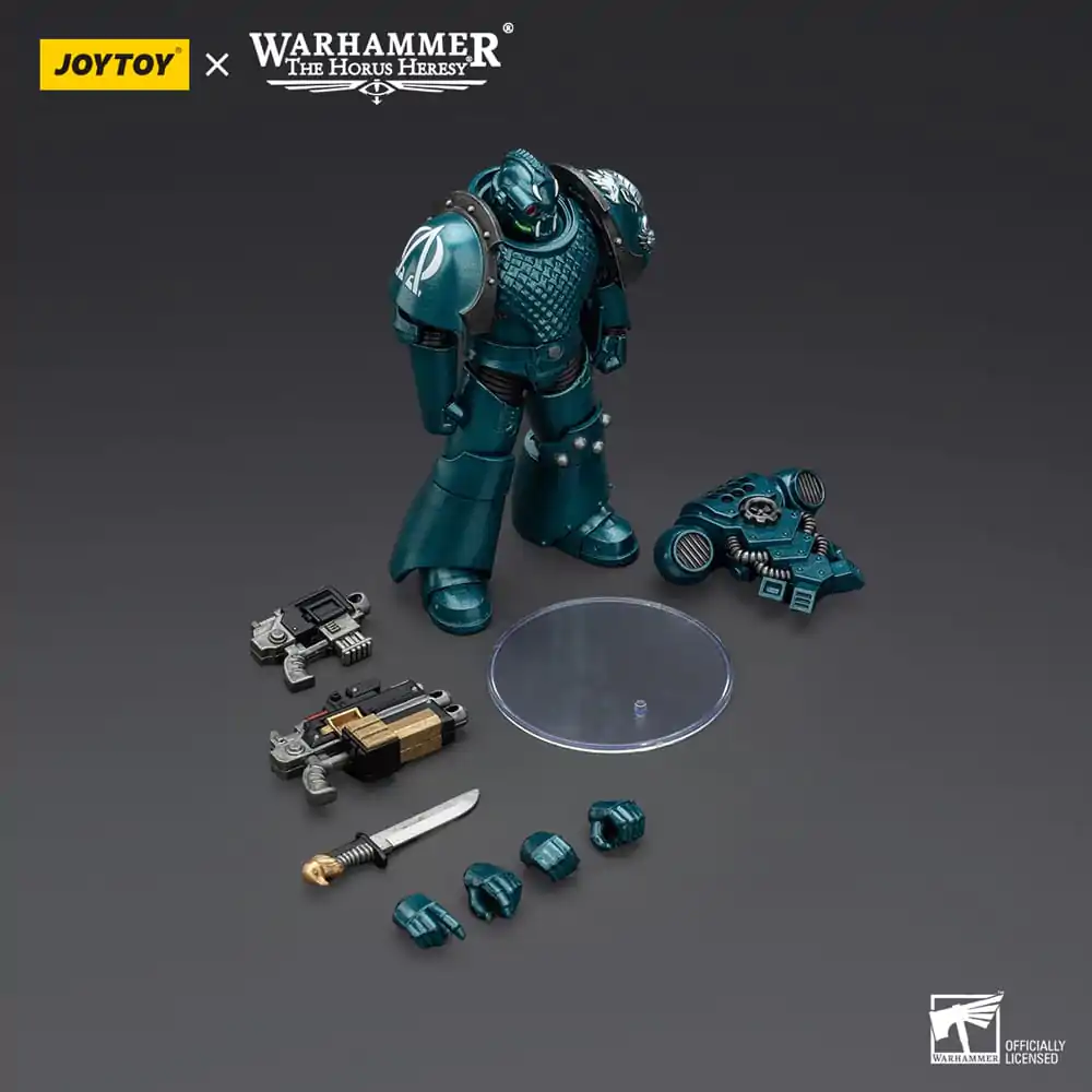 Warhammer The Horus Heresy Akčná figúrka Alpha Legion Head hunter With Banestrike Combi-Bolter And Power Dagger 12 cm produktová fotografia