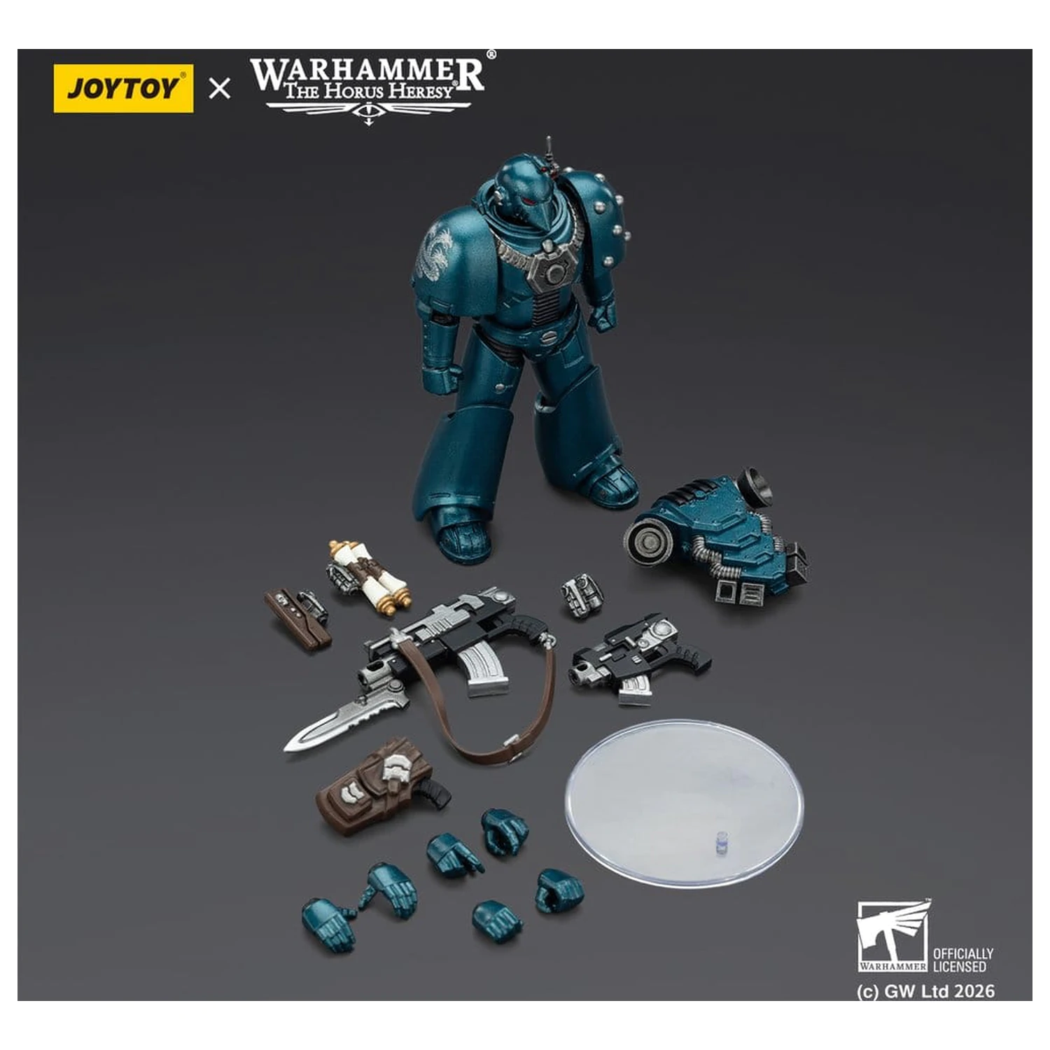 Warhammer The Horus Heresy akčná figúrka Alpha Legion MKVI Tactical Legionary 12 cm produktová fotografia