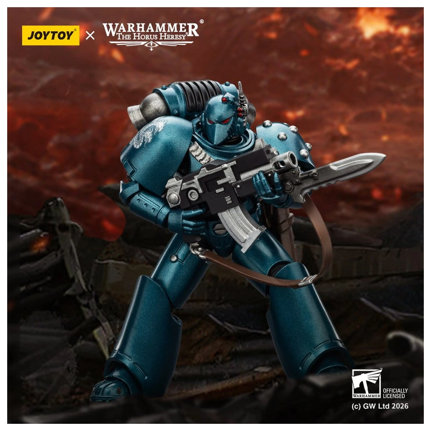 Warhammer The Horus Heresy akčná figúrka Alpha Legion MKVI Tactical Legionary 12 cm produktová fotografia