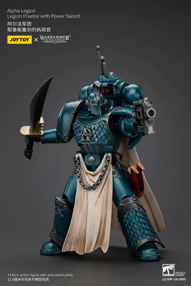 Warhammer The Horus Heresy Akčná figúrka Alpha Legion Praetor s Power Sword 20 cm produktová fotografia