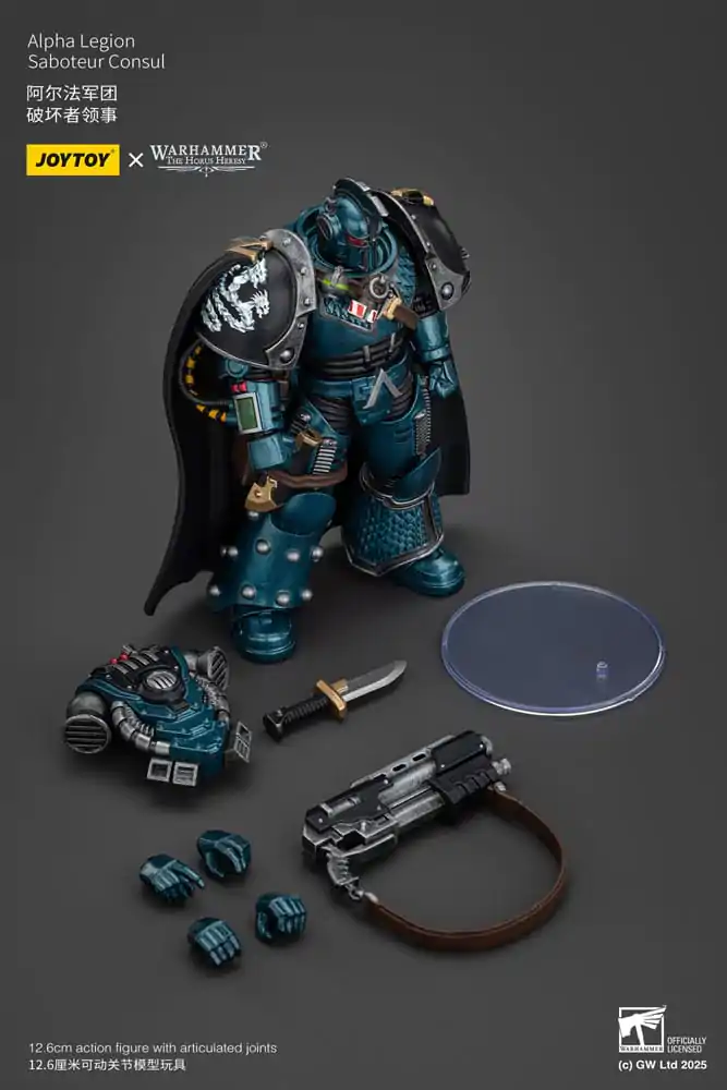 Warhammer The Horus Heresy Akčná figúrka Alpha Legion Saboteur Consul 20 cm produktová fotografia