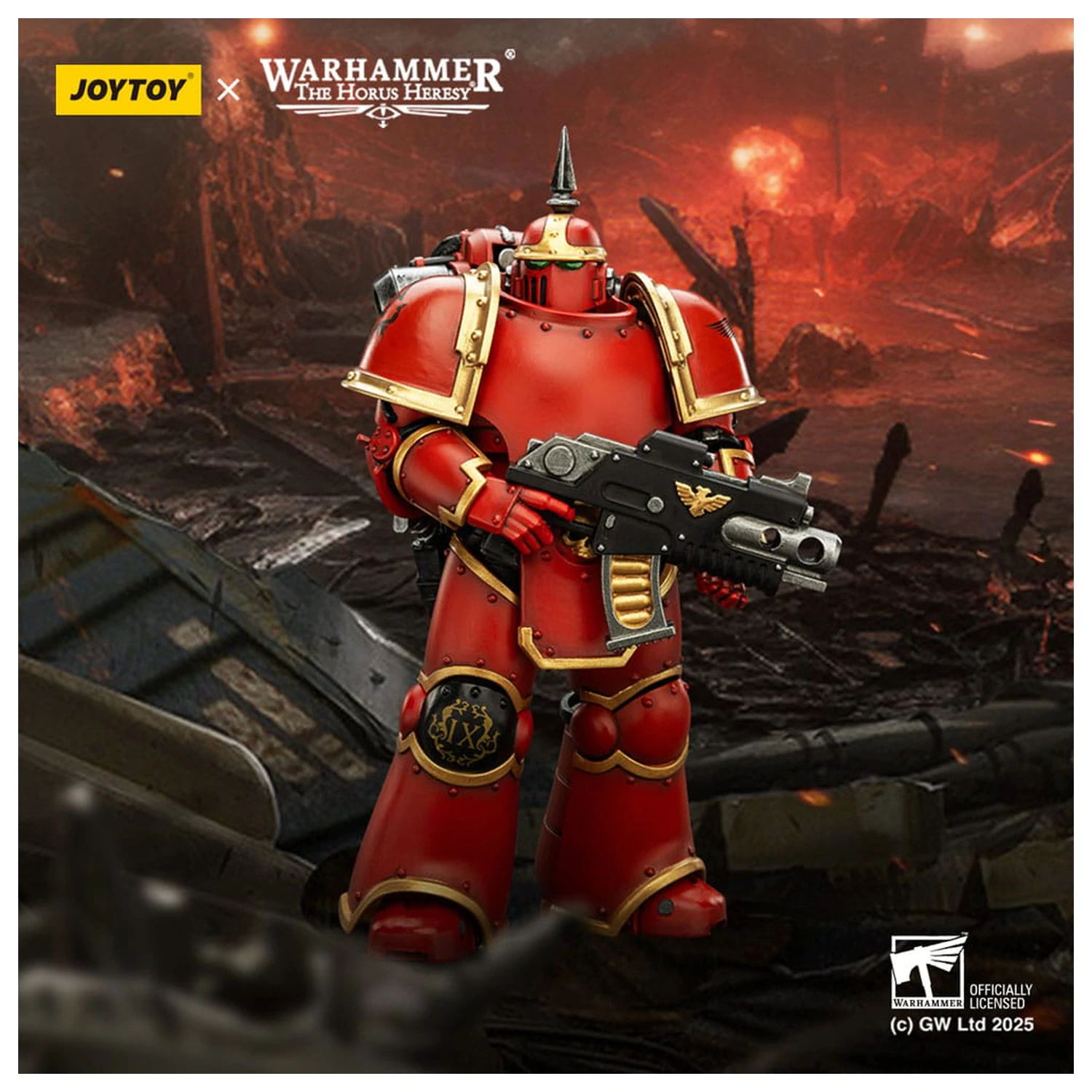Warhammer The Horus Heresy akčná figúrka Blood Angels MK lll Tactical Legionary 12 cm produktová fotografia