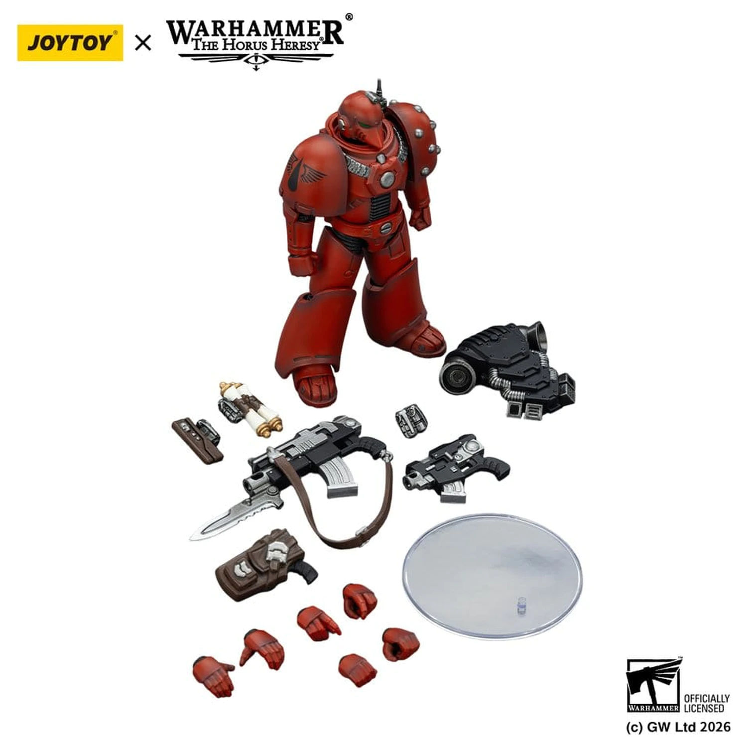 Warhammer The Horus Heresy akčná figúrka Blood Angels MKVI Tactical Legionary 12 cm produktová fotografia