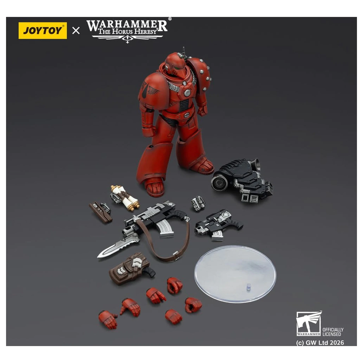 Warhammer The Horus Heresy akčná figúrka Blood Angels MKVI Tactical Legionary 12 cm produktová fotografia