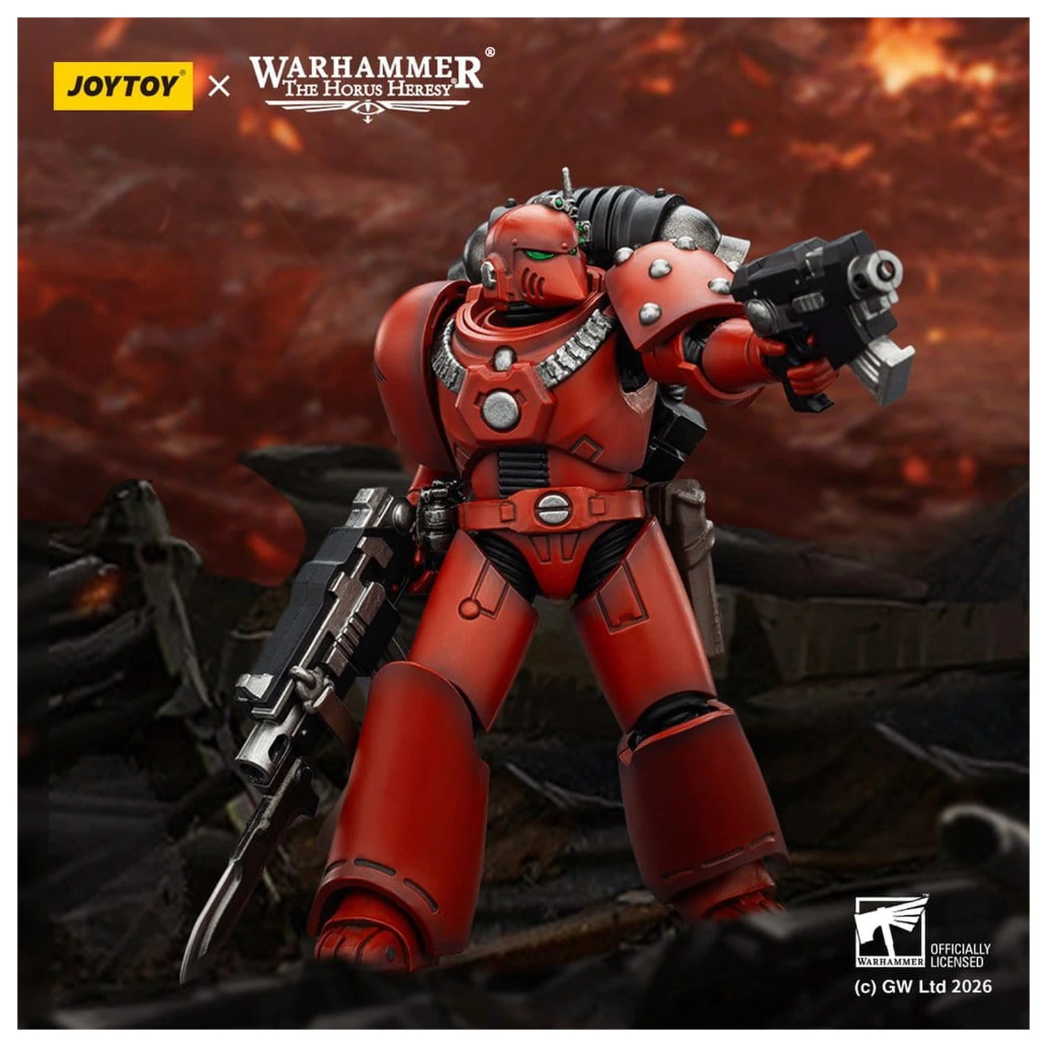 Warhammer The Horus Heresy akčná figúrka Blood Angels MKVI Tactical Legionary 12 cm produktová fotografia