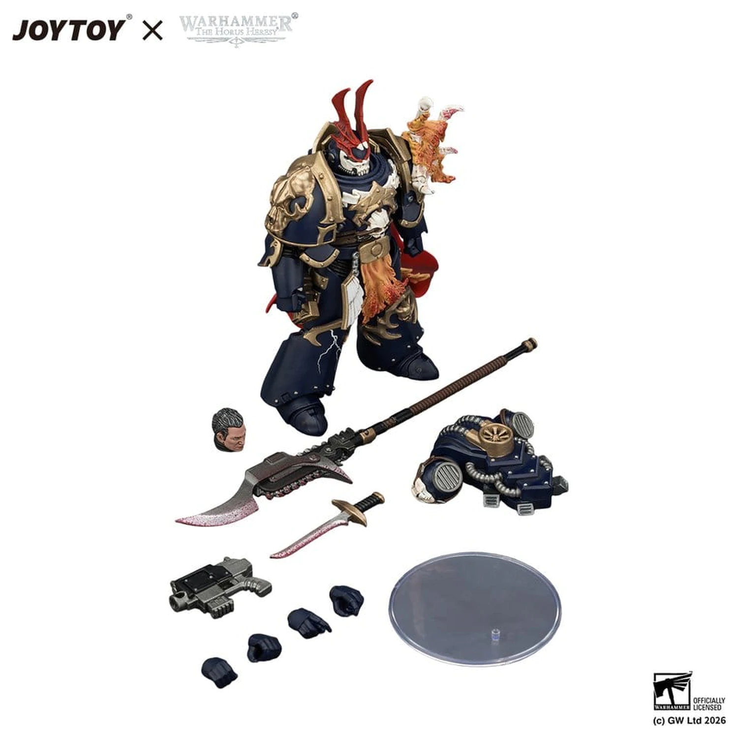Warhammer The Horus Heresy akčná figúrka First Captain of the Night Lords (The Prince of Crows) 13 cm produktová fotografia