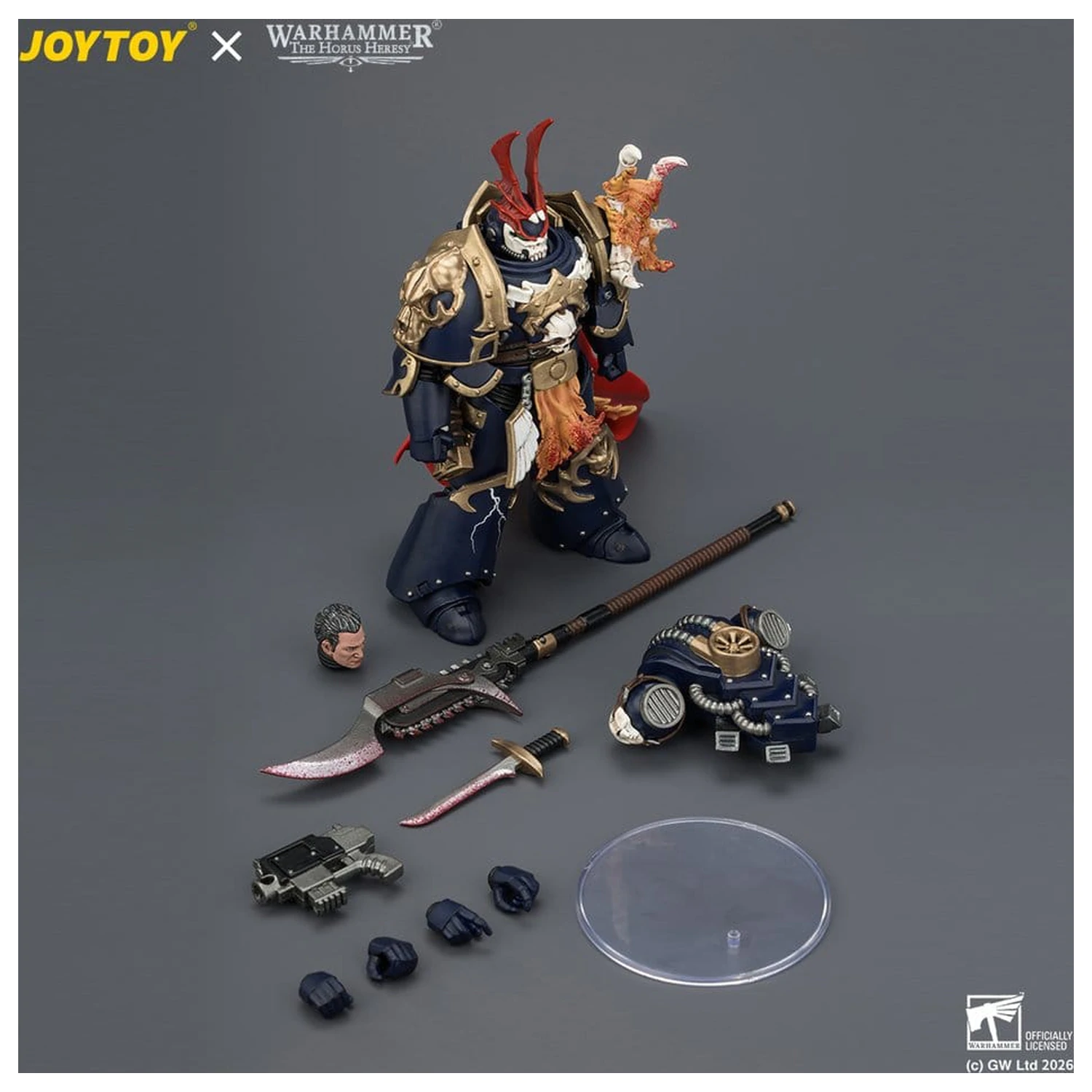 Warhammer The Horus Heresy akčná figúrka First Captain of the Night Lords (The Prince of Crows) 13 cm produktová fotografia