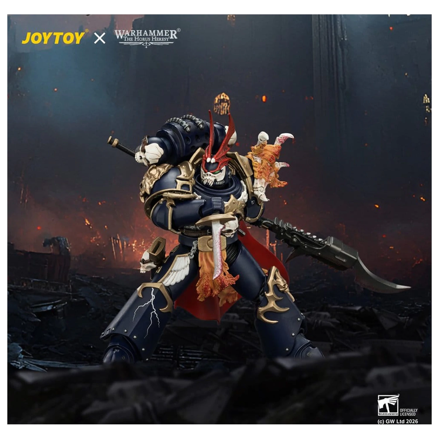 Warhammer The Horus Heresy akčná figúrka First Captain of the Night Lords (The Prince of Crows) 13 cm produktová fotografia
