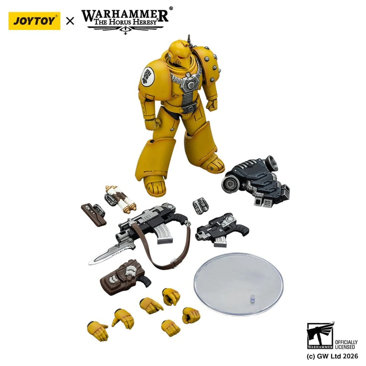 Warhammer The Horus Heresy akčná figúrka Imperial Fist MKVI Tactical Legionary 12 cm produktová fotografia