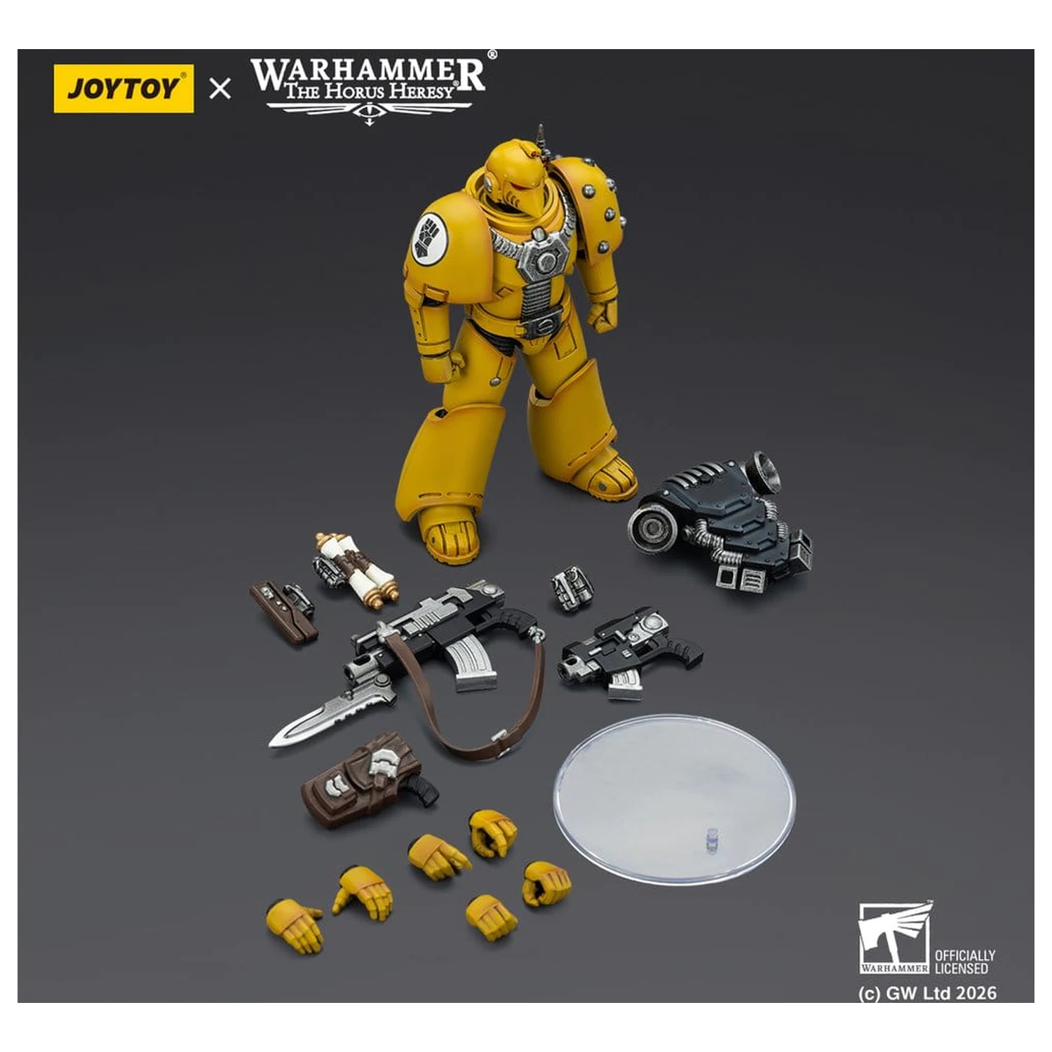 Warhammer The Horus Heresy akčná figúrka Imperial Fist MKVI Tactical Legionary 12 cm produktová fotografia