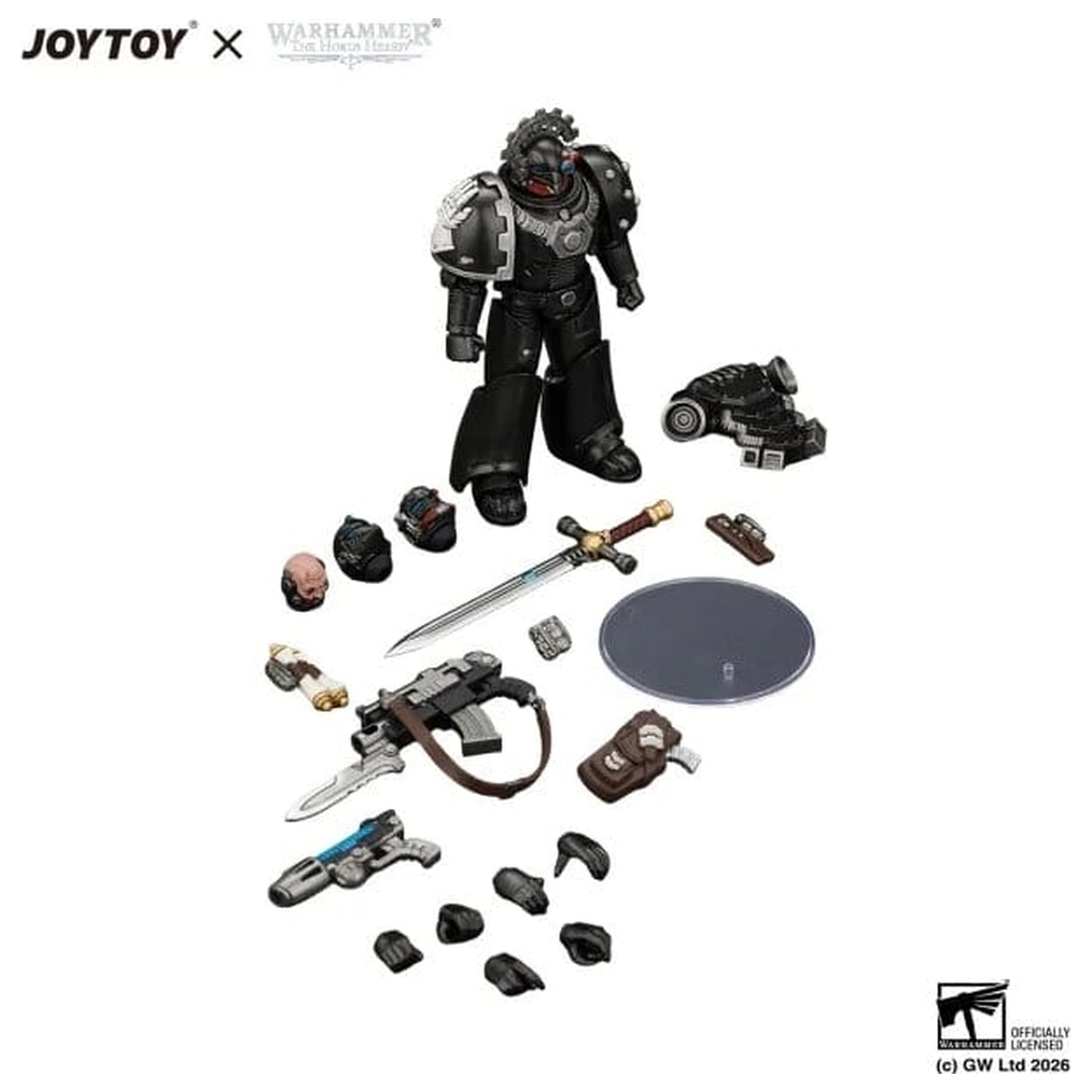 Warhammer The Horus Heresy akčná figúrka Iron Hands MkVI Tactical Sergeant 12 cm produktová fotografia