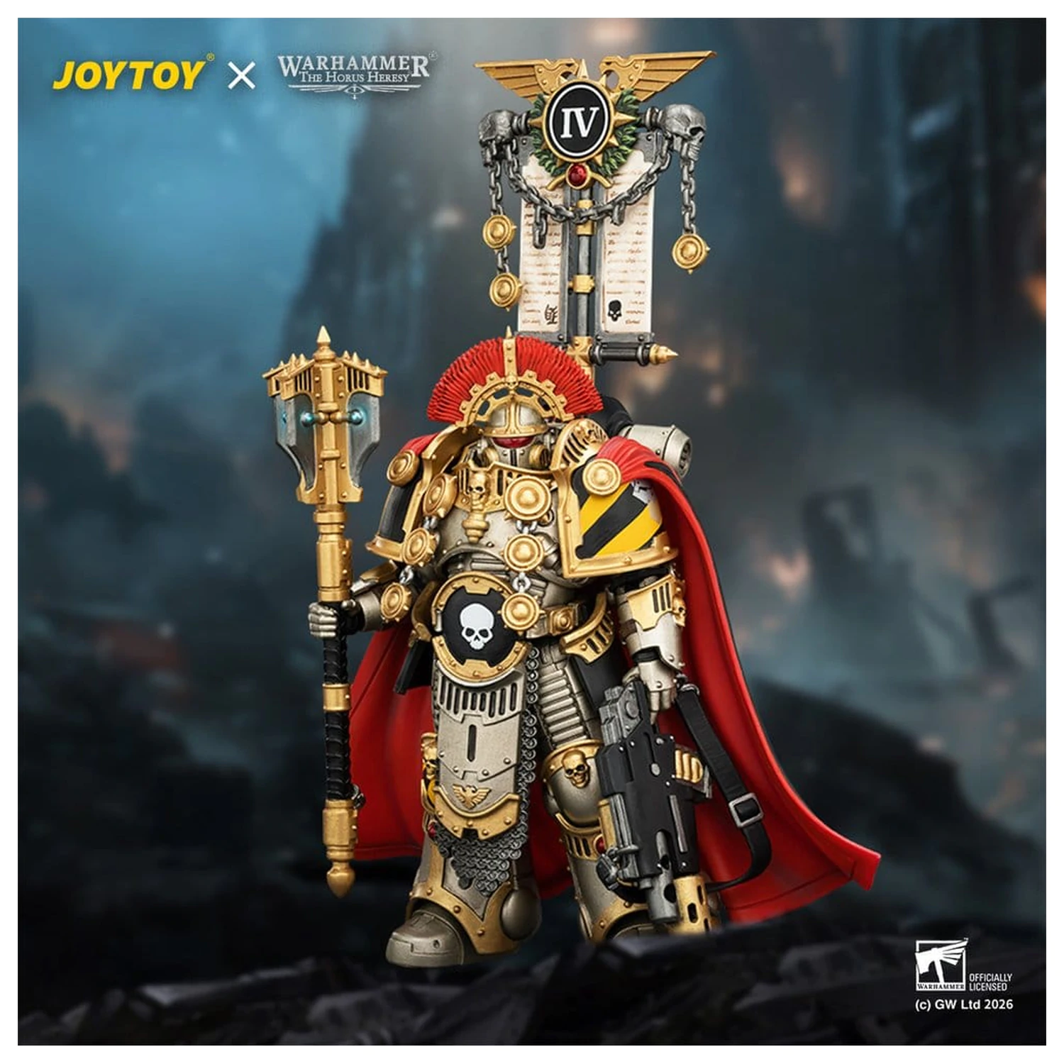 Warhammer The Horus Heresy akčná figúrka Iron Warriors Centurion 13 cm produktová fotografia