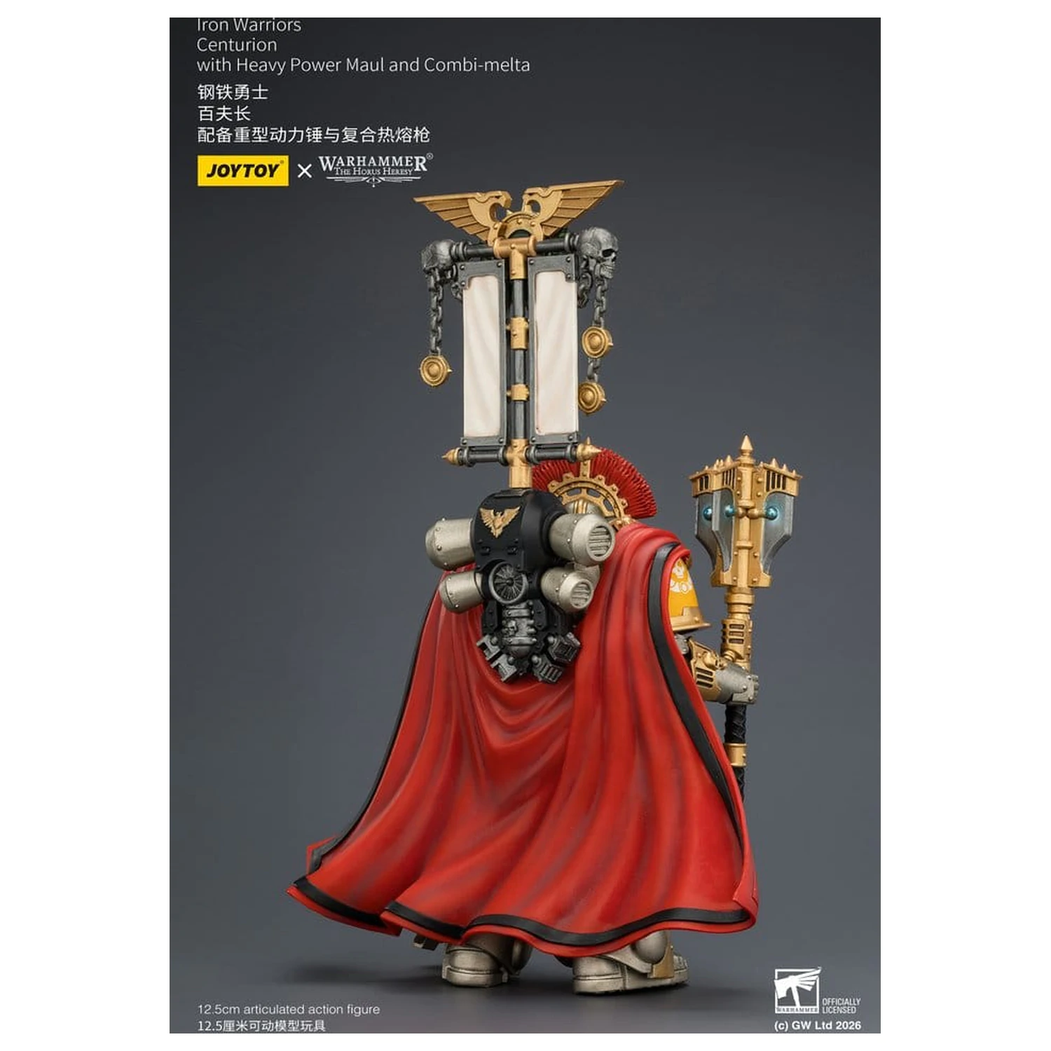 Warhammer The Horus Heresy akčná figúrka Iron Warriors Centurion 13 cm produktová fotografia