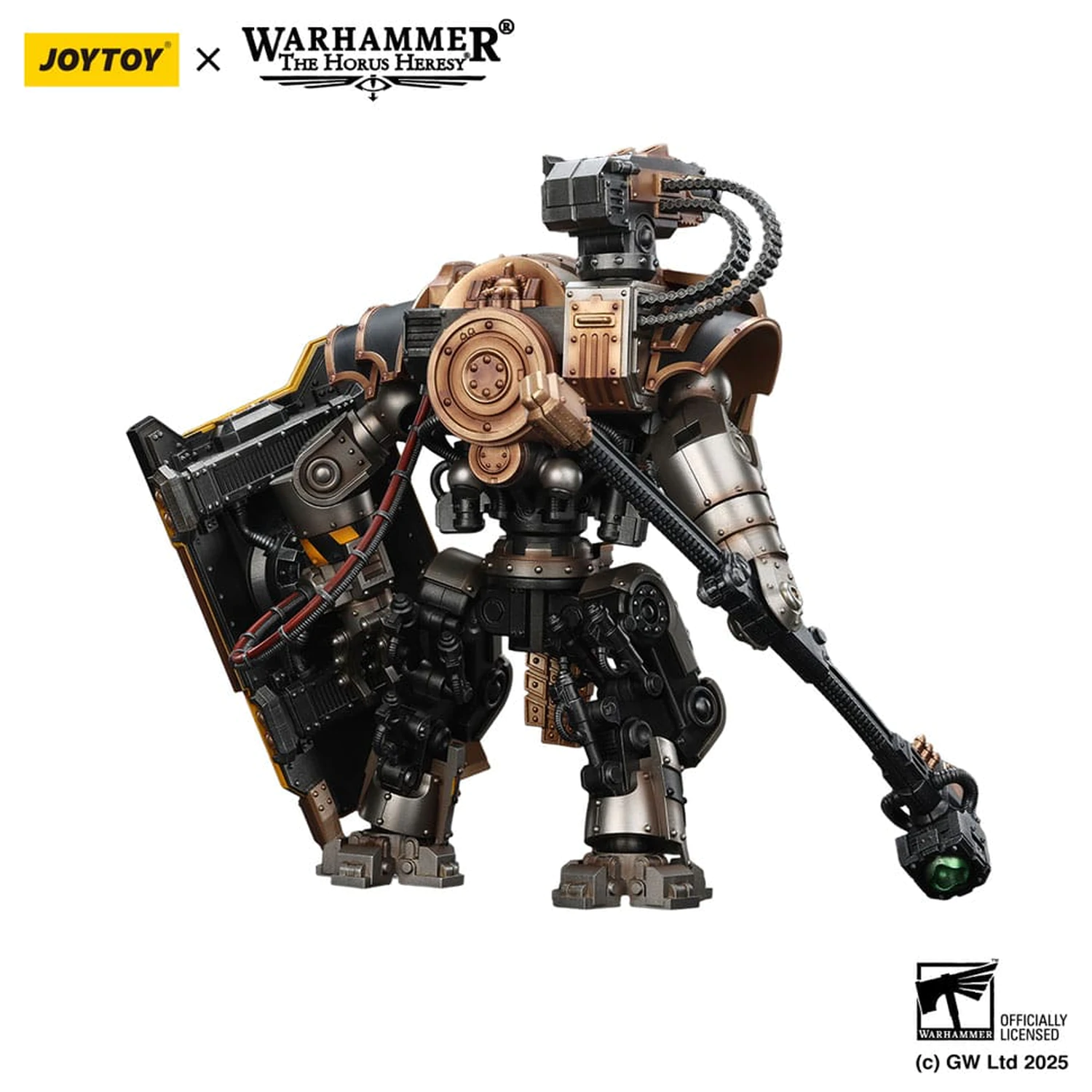 Warhammer The Horus Heresy akčná figúrka Iron Warriors Iron Circle Domitar-Ferrum Class Battle-automata s Karceri Battle Shield 24 cm produktová fotografia