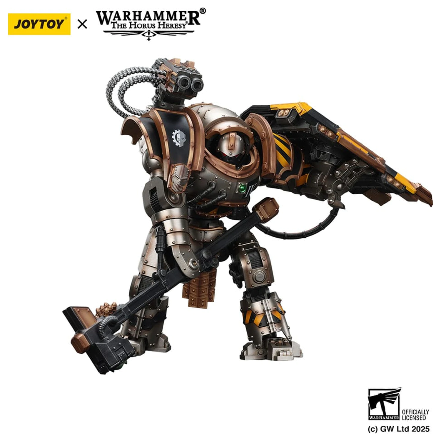 Warhammer The Horus Heresy akčná figúrka Iron Warriors Iron Circle Domitar-Ferrum Class Battle-automata s Karceri Battle Shield 24 cm produktová fotografia