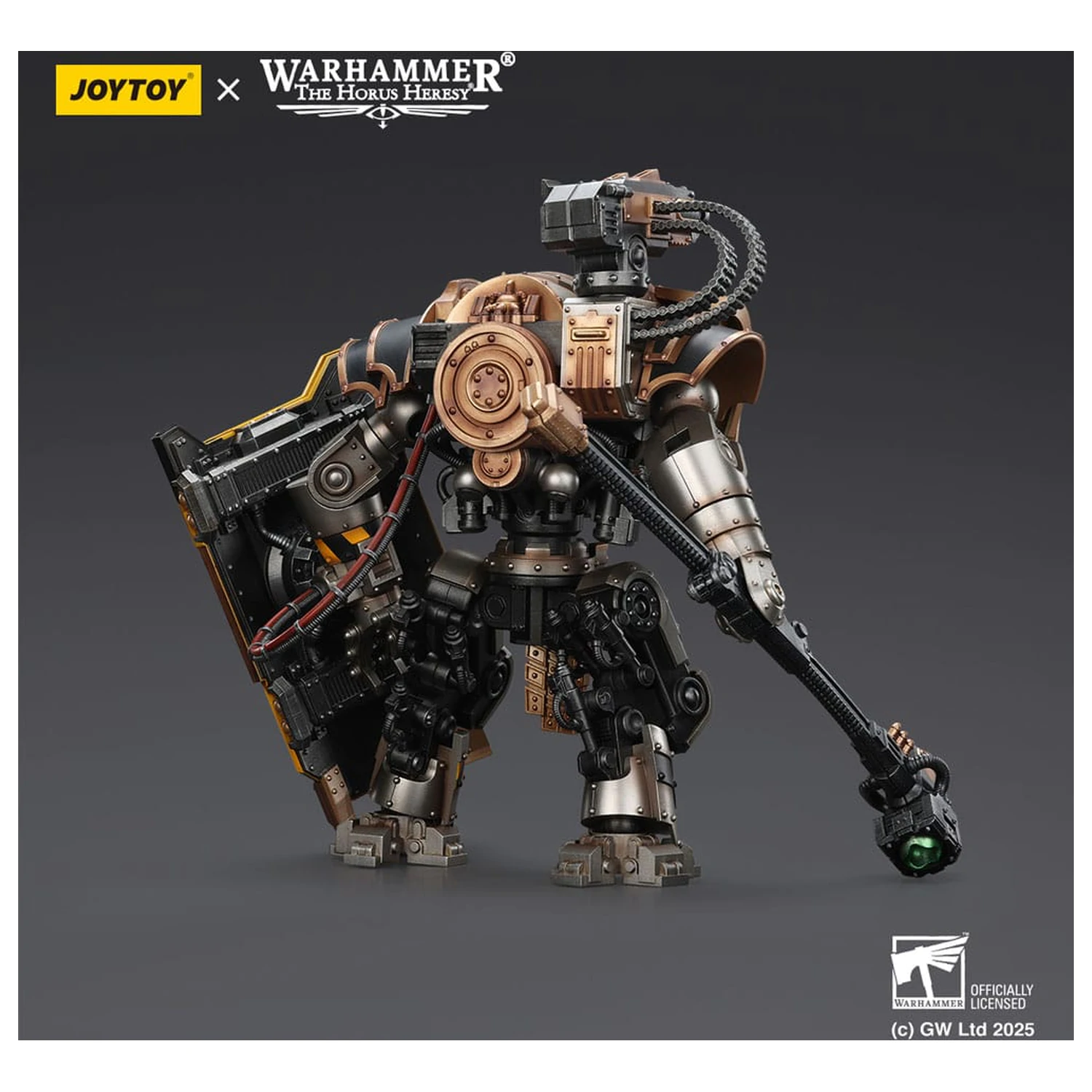 Warhammer The Horus Heresy akčná figúrka Iron Warriors Iron Circle Domitar-Ferrum Class Battle-automata s Karceri Battle Shield 24 cm produktová fotografia