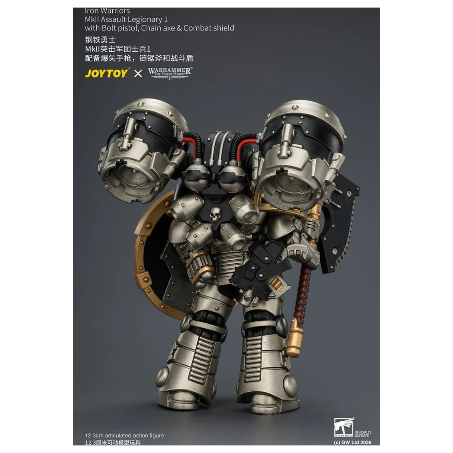 Warhammer The Horus Heresy akčná figúrka Iron Warriors MkII Assault Legionary 1 12 cm produktová fotografia