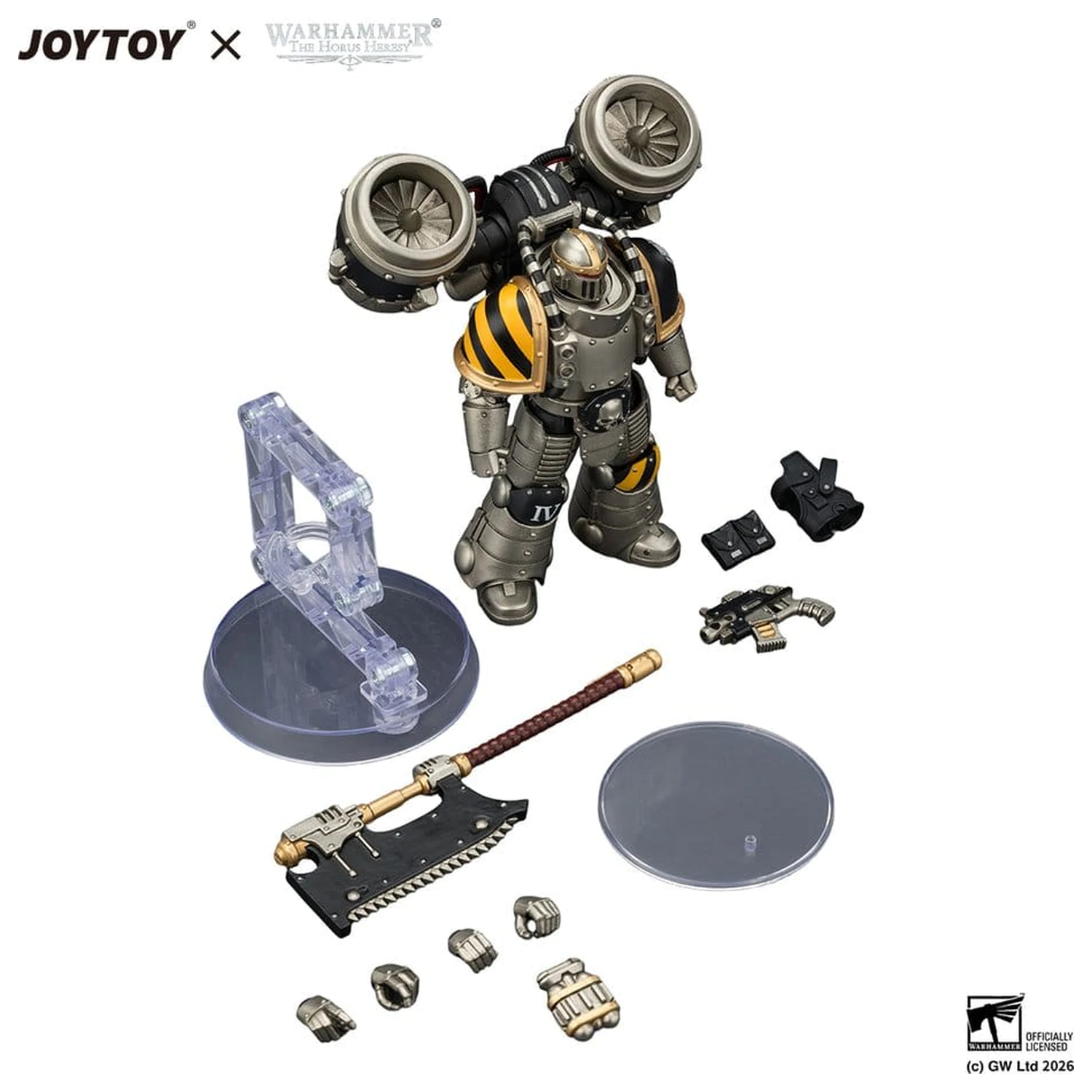 Warhammer The Horus Heresy akčná figúrka Iron Warriors MkII Assault Legionary 2 12 cm produktová fotografia