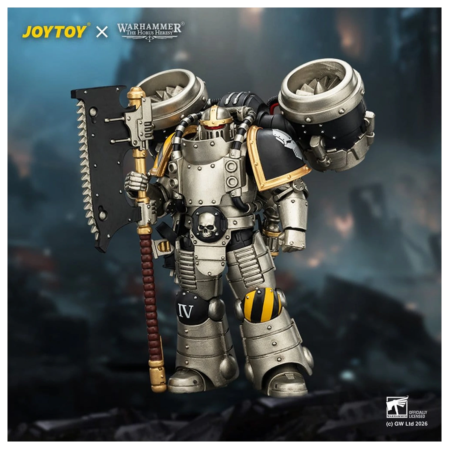 Warhammer The Horus Heresy akčná figúrka Iron Warriors MkII Assault Legionary 2 12 cm produktová fotografia