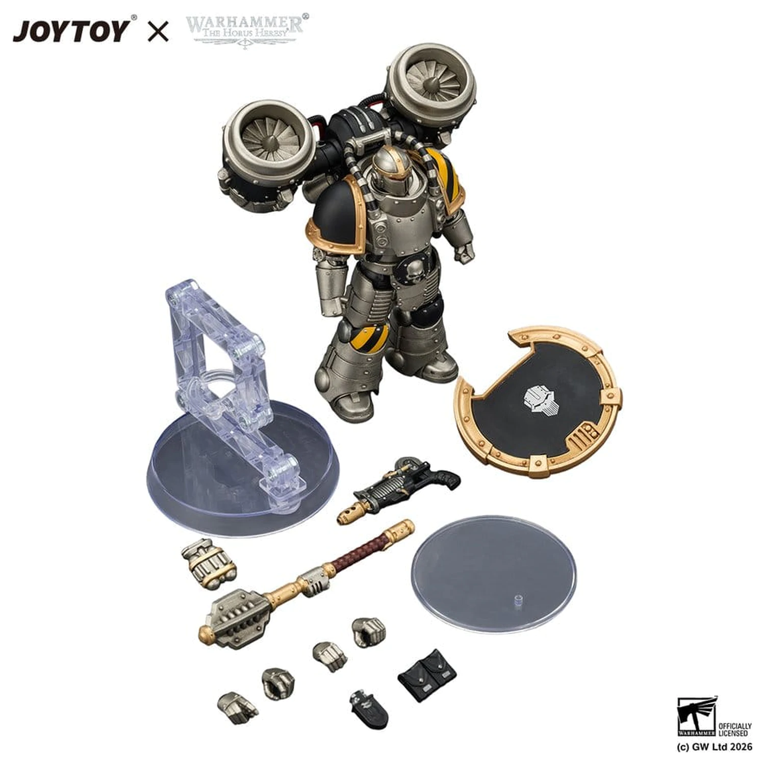 Warhammer The Horus Heresy akčná figúrka Iron Warriors MkII Assault Sergeant 12 cm produktová fotografia