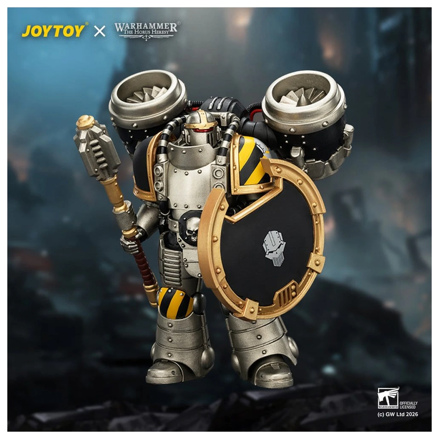 Warhammer The Horus Heresy akčná figúrka Iron Warriors MkII Assault Sergeant 12 cm produktová fotografia