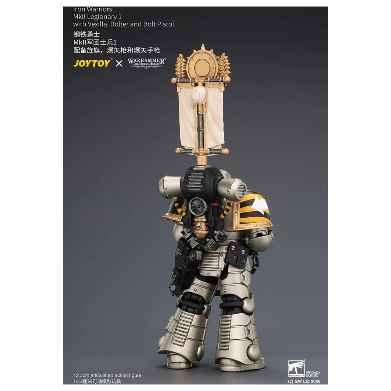 Warhammer The Horus Heresy Action Figure Iron Warriors MkII Legionary 1 12 cm produktová fotografia