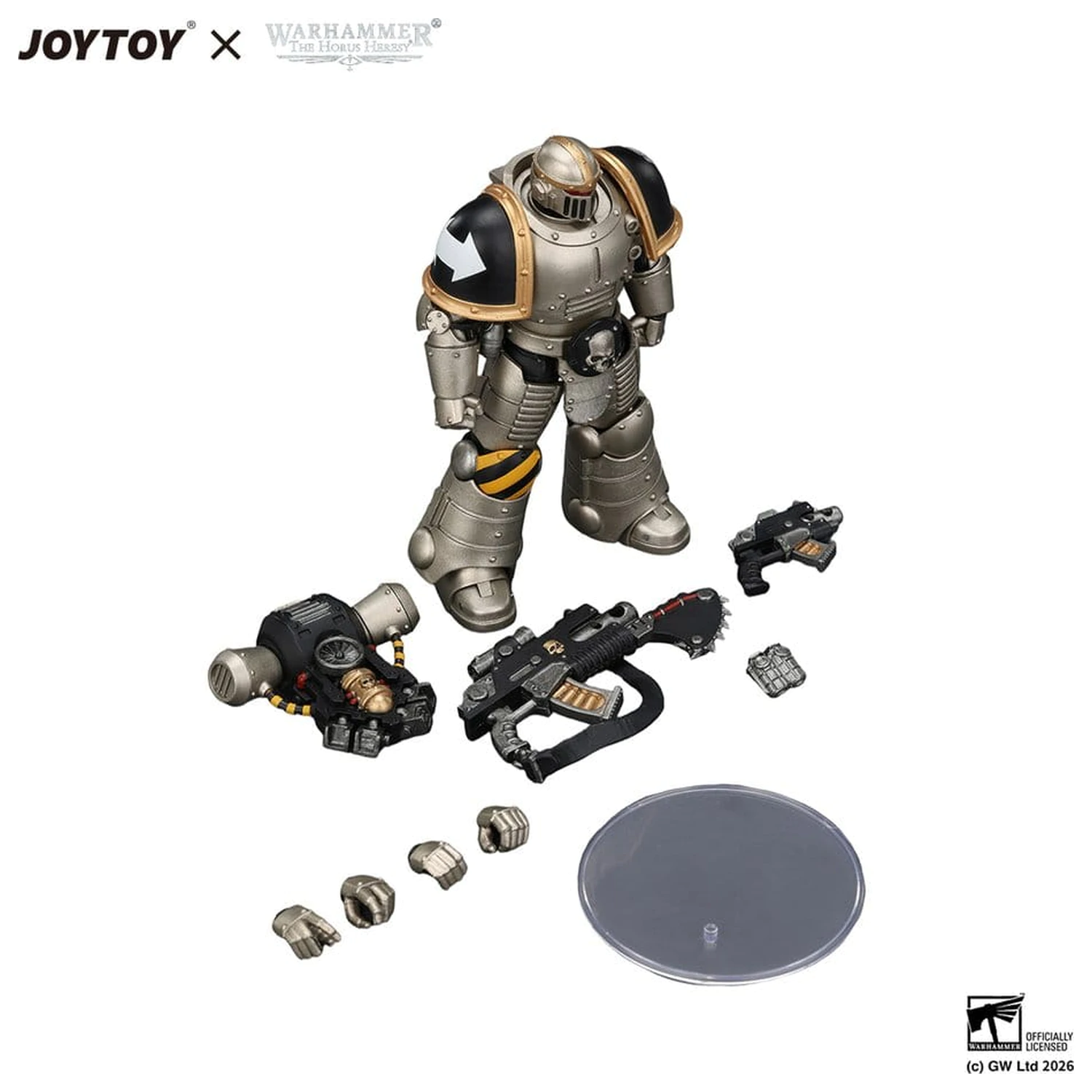 Warhammer The Horus Heresy akčná figúrka Iron Warriors MkII Legionary 3 12 cm produktová fotografia