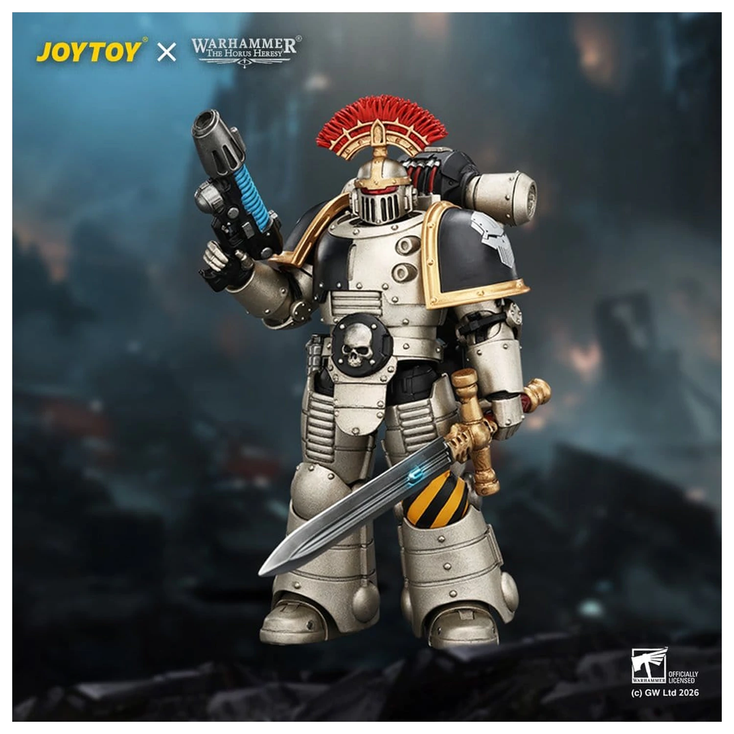 Warhammer The Horus Heresy Akčná figúrka Iron Warriors MkII Taktický seržant 12 cm produktová fotografia