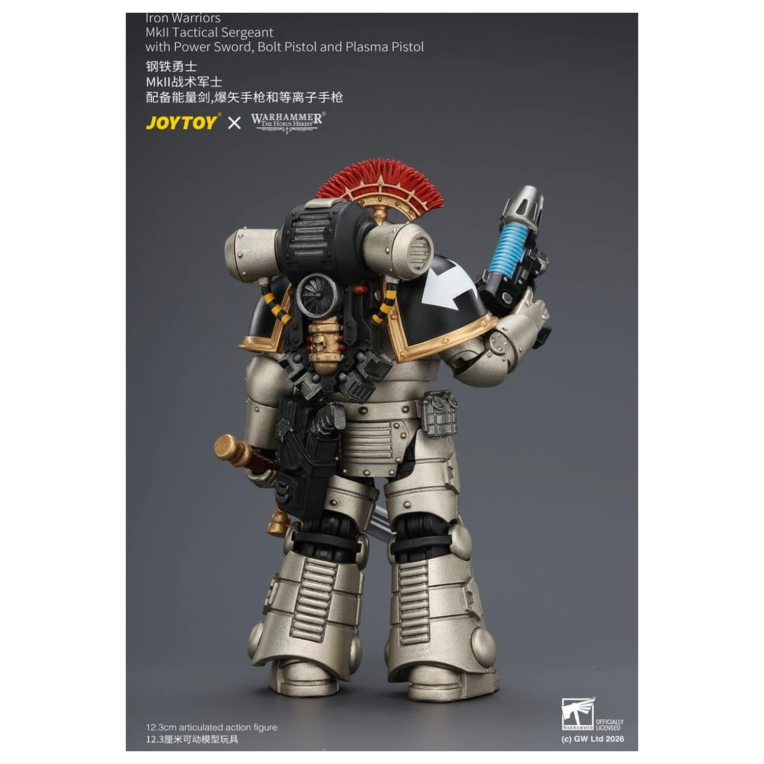 Warhammer The Horus Heresy Akčná figúrka Iron Warriors MkII Taktický seržant 12 cm produktová fotografia