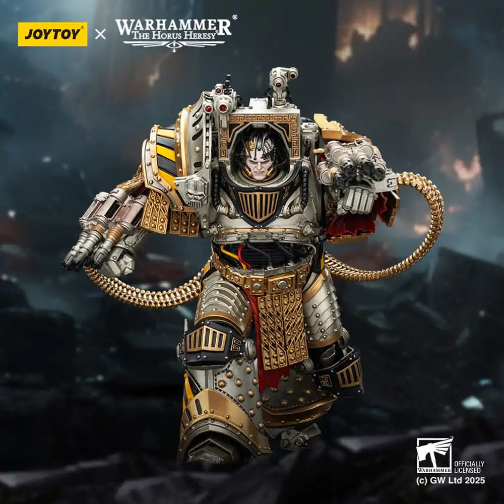 Warhammer The Horus Heresy akčná figúrka Iron Warriors Perturabo Primarch of the lVth Legion 28 cm produktová fotografia
