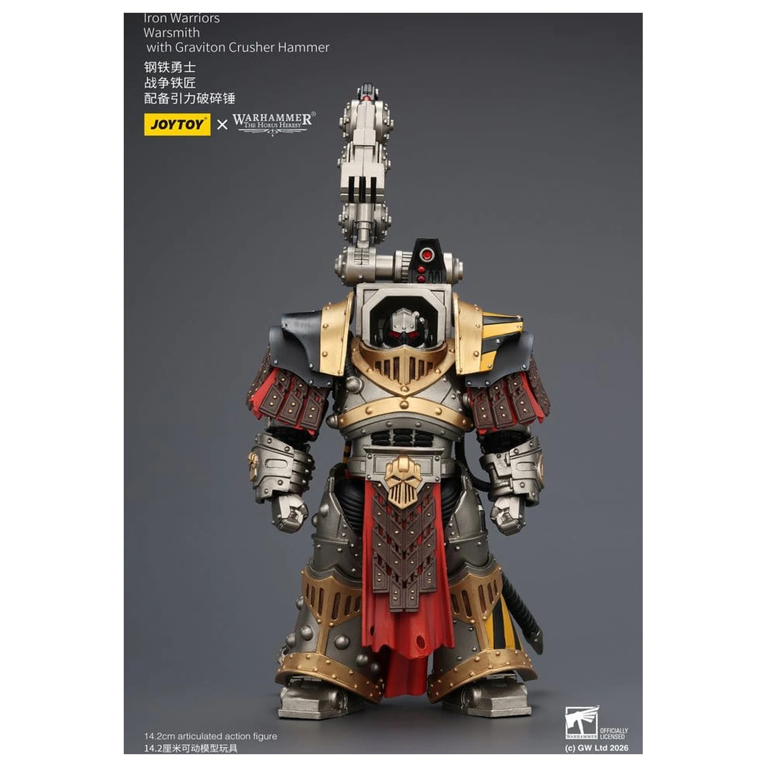 Warhammer The Horus Heresy akčná figúrka Iron Warriors Warsmith 14 cm produktová fotografia