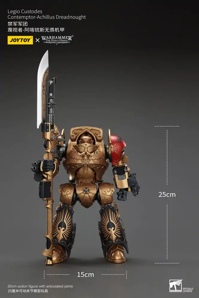 Warhammer The Horus Heresy Akčná figúrka Legio Custodes Contemptor-Achillus Dreadnought 25 cm produktová fotografia