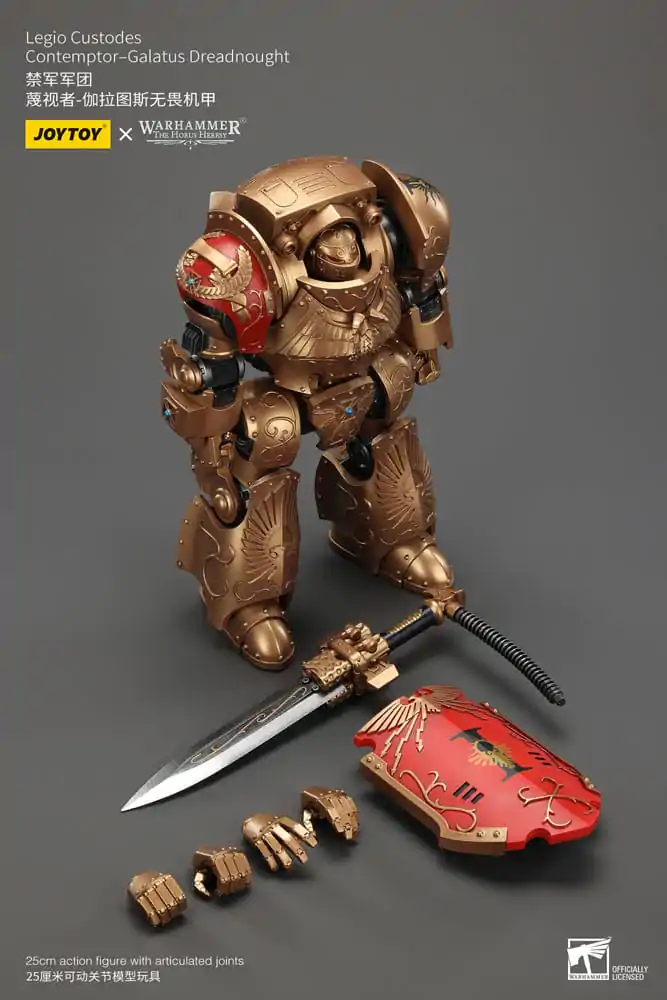 Warhammer The Horus Heresy Akčná figúrka Legio Custodes Contemptor-Galatus Dreadnought 25 cm produktová fotografia