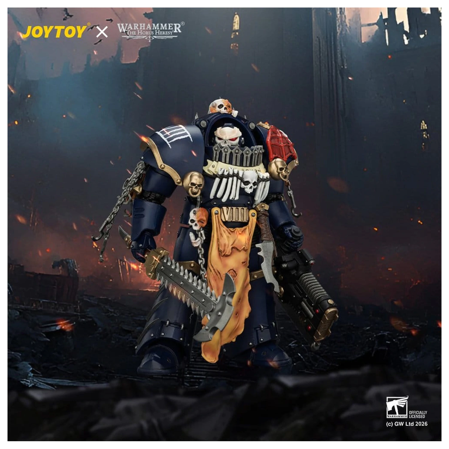 Warhammer The Horus Heresy akčná figúrka Night Lords Contekar Terminator 1 14 cm produktová fotografia