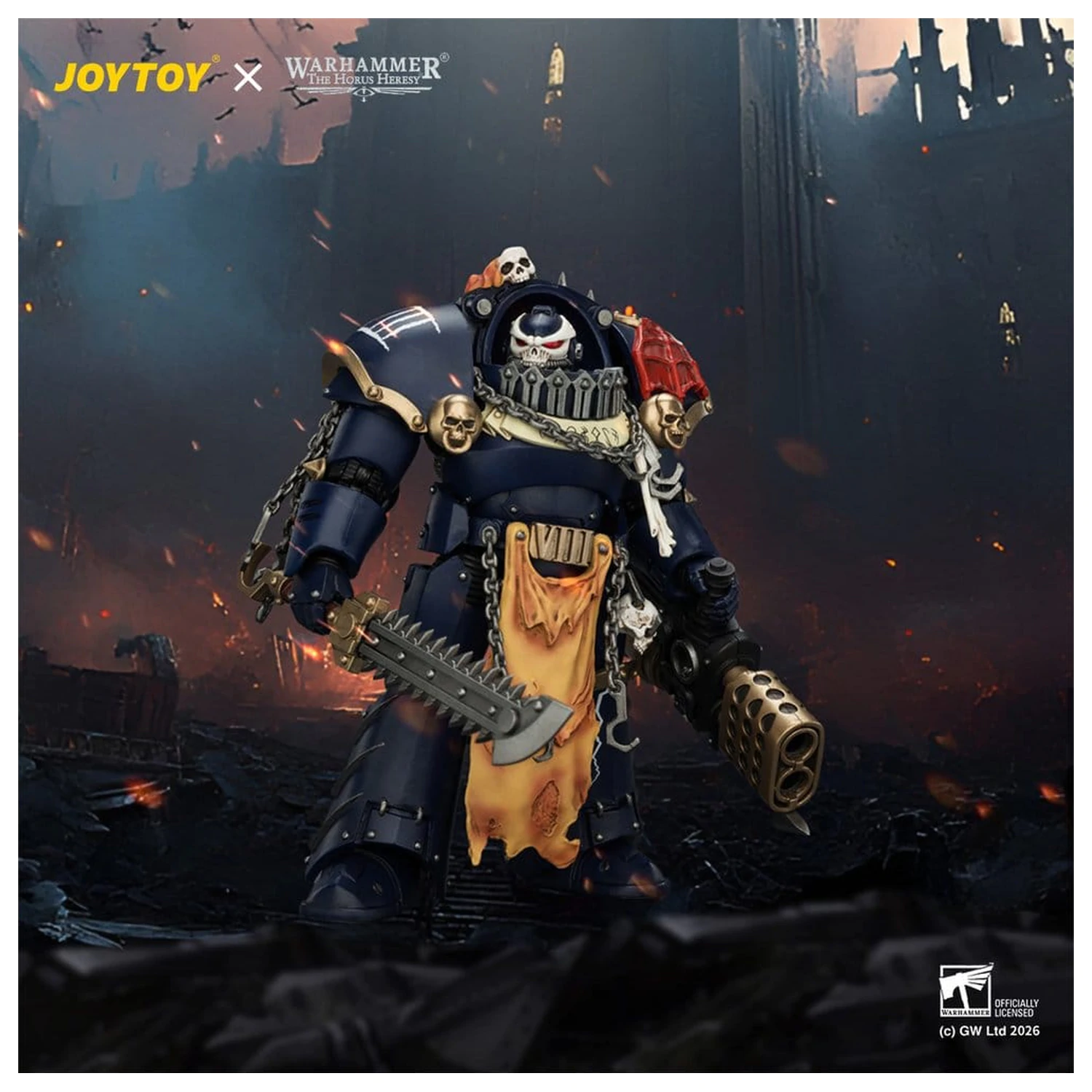 Warhammer The Horus Heresy Akčná figúrka Night Lords Contekar Terminator 2 14 cm produktová fotografia