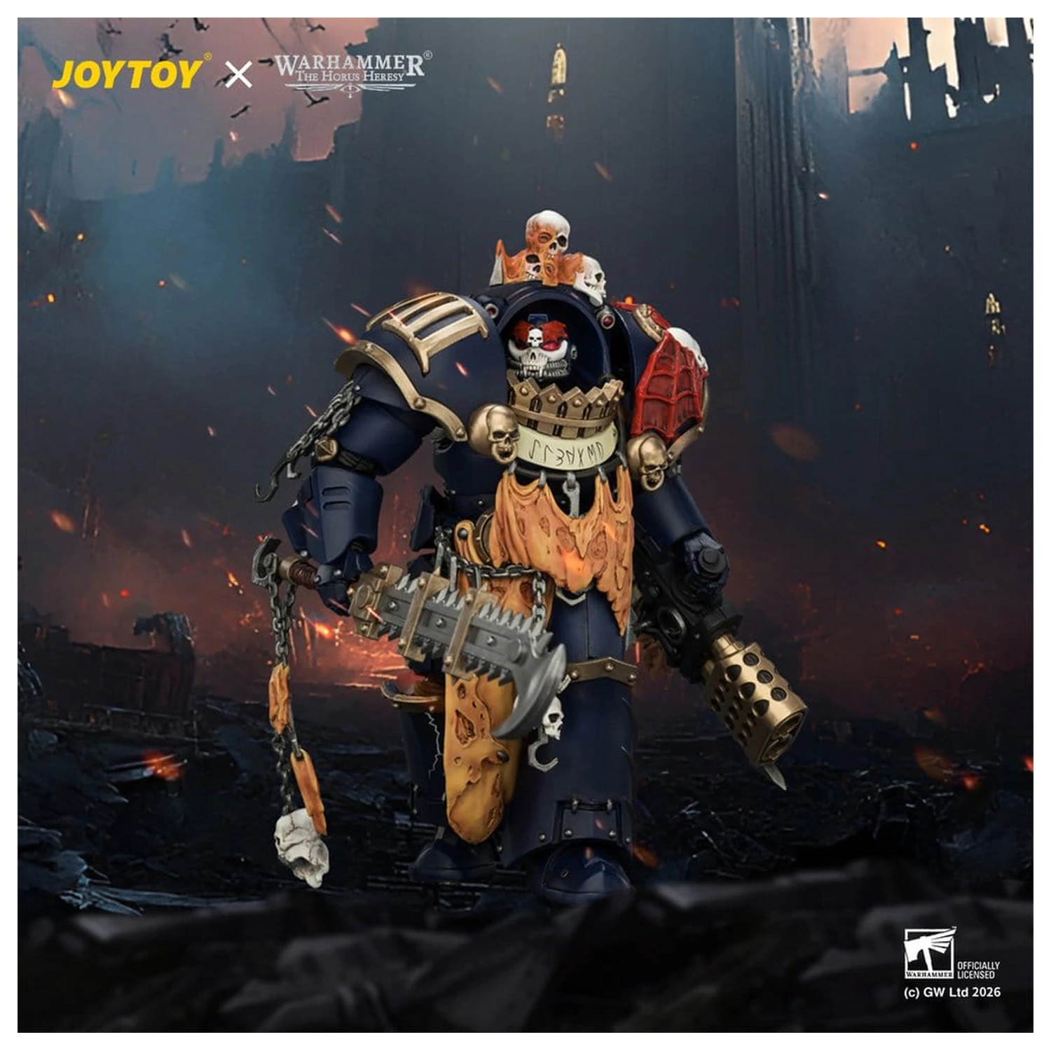 Warhammer The Horus Heresy Akčná figúrka Night Lords Contekar Terminator Dissident 14 cm produktová fotografia