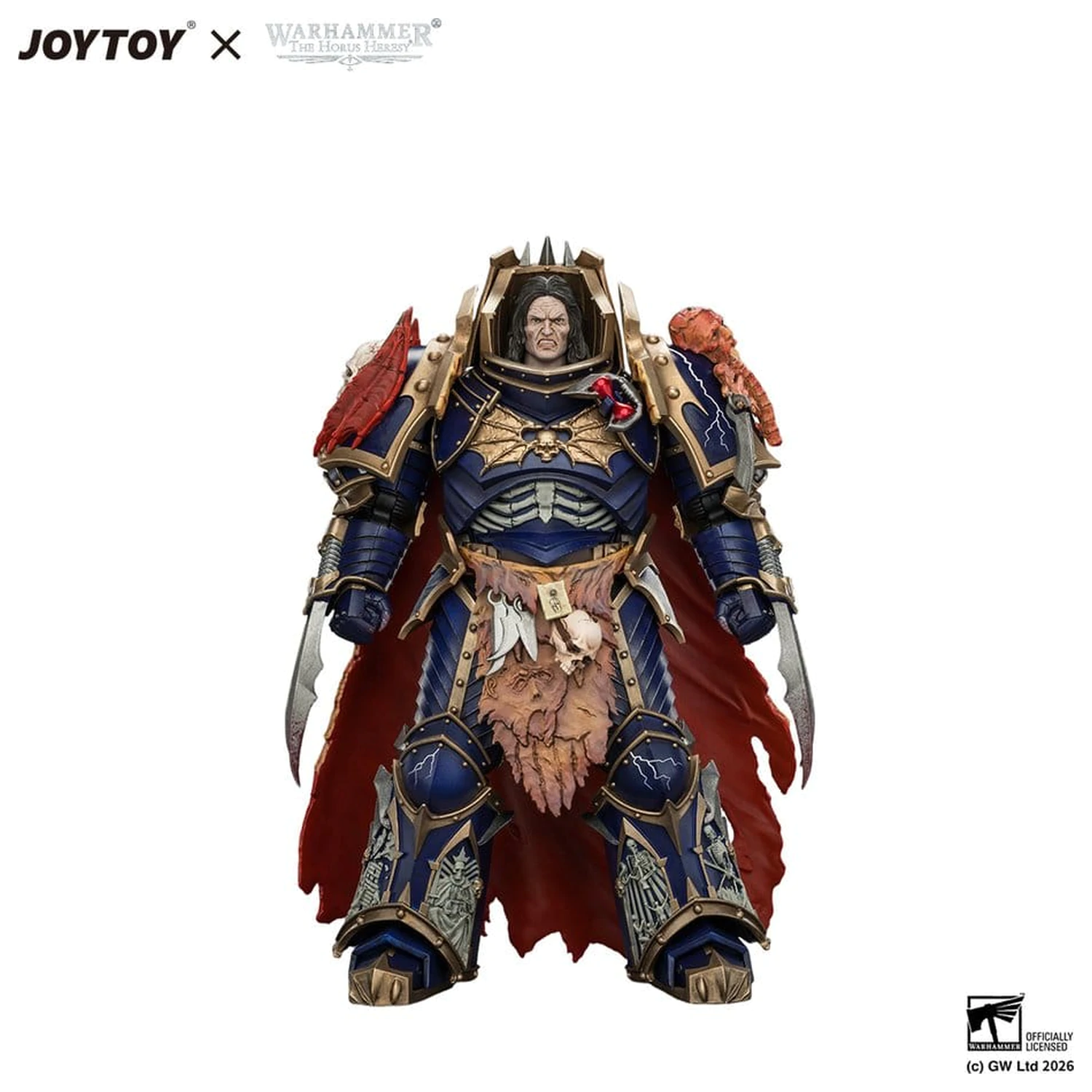 Warhammer The Horus Heresy Action Figure Night Lords Konrad Curze Primarch of the Night Lords Legion 19 cm akčná figúrka produktová fotografia