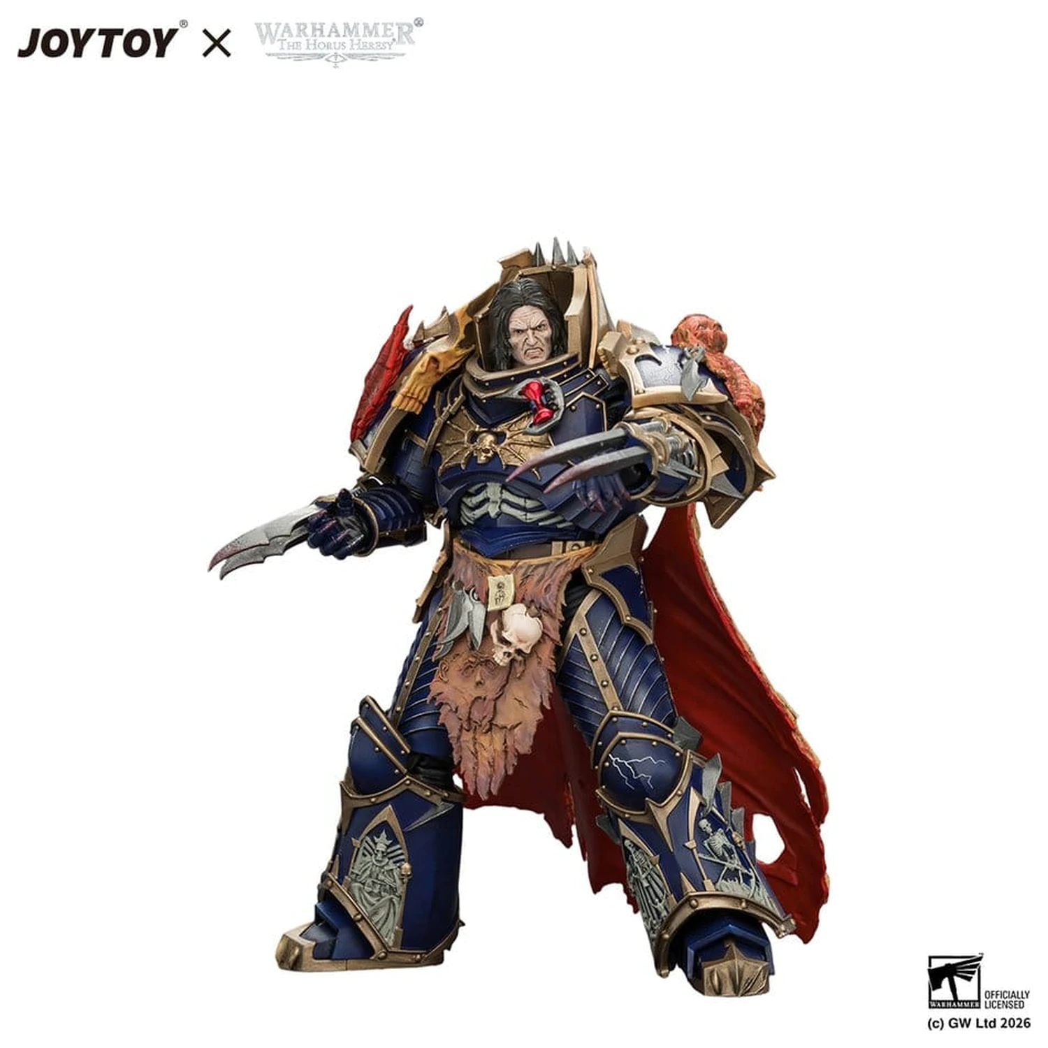 Warhammer The Horus Heresy Action Figure Night Lords Konrad Curze Primarch of the Night Lords Legion 19 cm akčná figúrka produktová fotografia